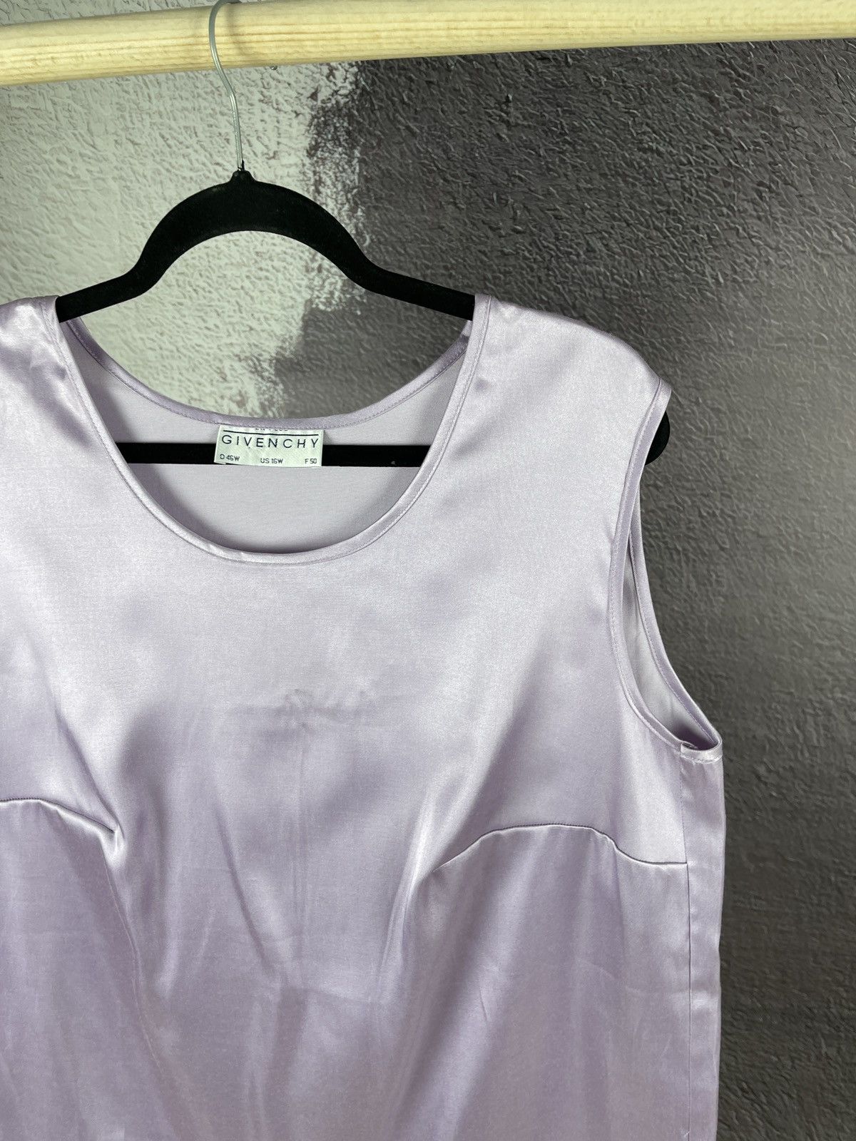 Givenchy GIVENCHY Women’s Top Blouse Purple Silver Shimmer Size US16W Size XXL / US 16-18 / IT 52-54 - 5 Thumbnail