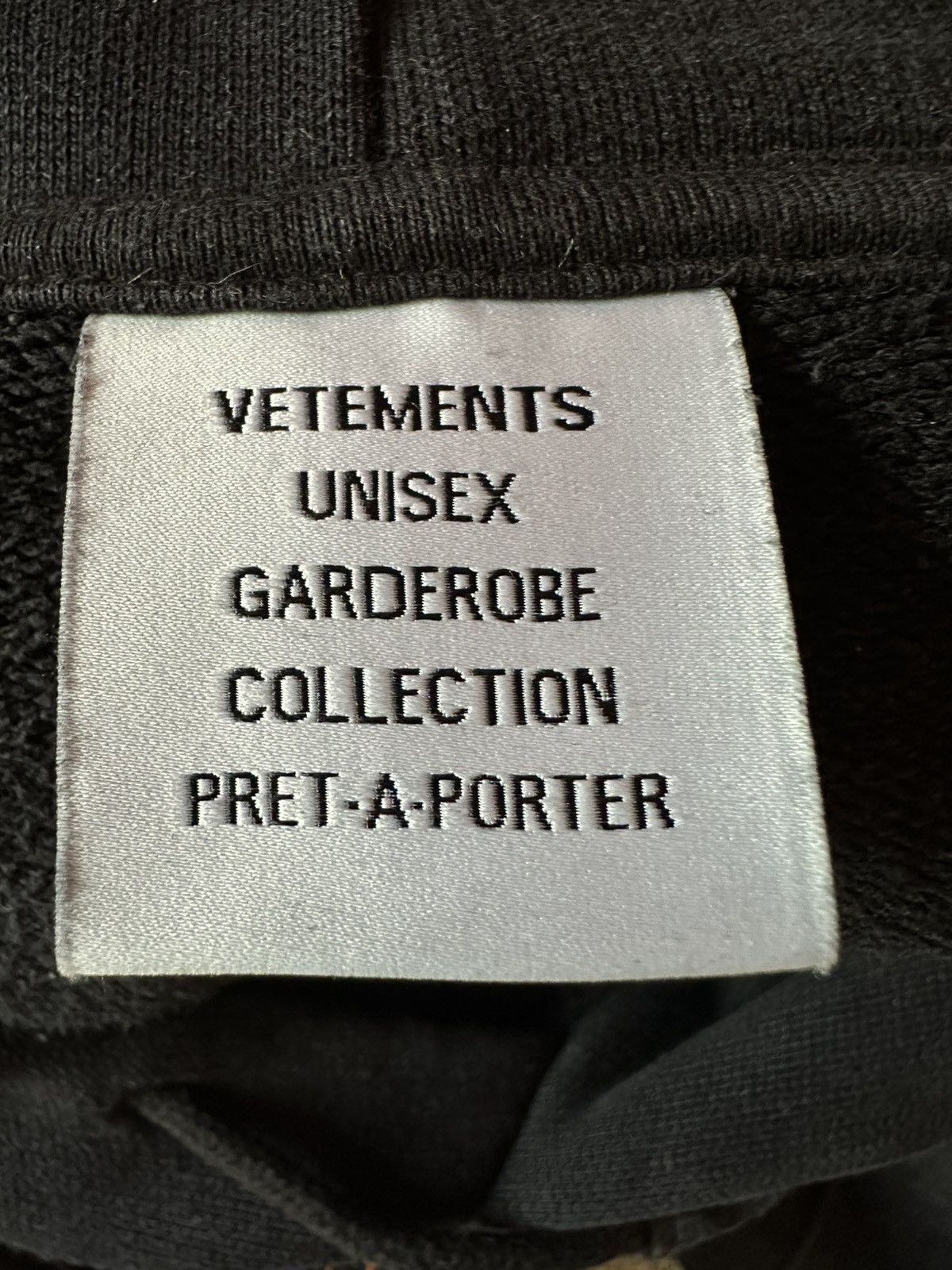 Vetements Vetements Vital Existence Hoodie Size US S / EU 44-46 / 1 - 3 Thumbnail