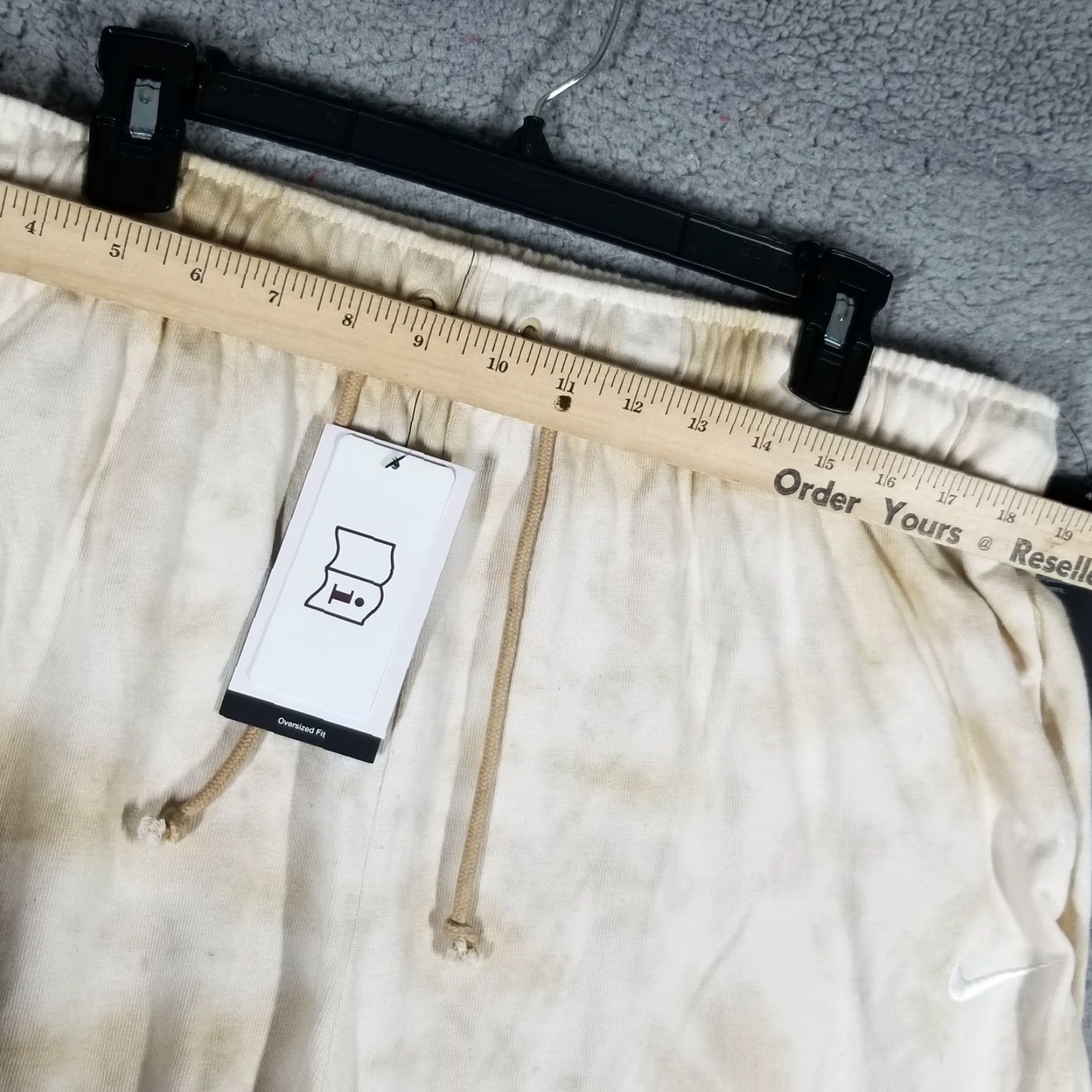Nike Nike Women's Joggers 1X Tapered Tye Dye Sweatpants Activewear Casual Yellow Size 40" / US 18 - 5 Thumbnail