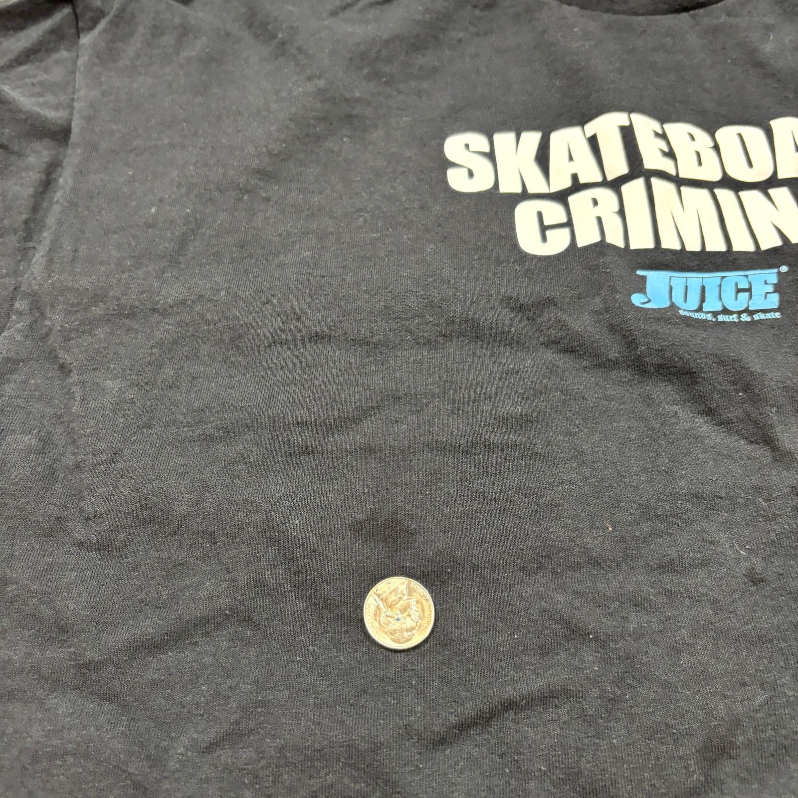 Other Juice Skateboard Criminal Short Sleeve Shirt Men's XL Skater Size US XL / EU 56 / 4 - 7 Thumbnail