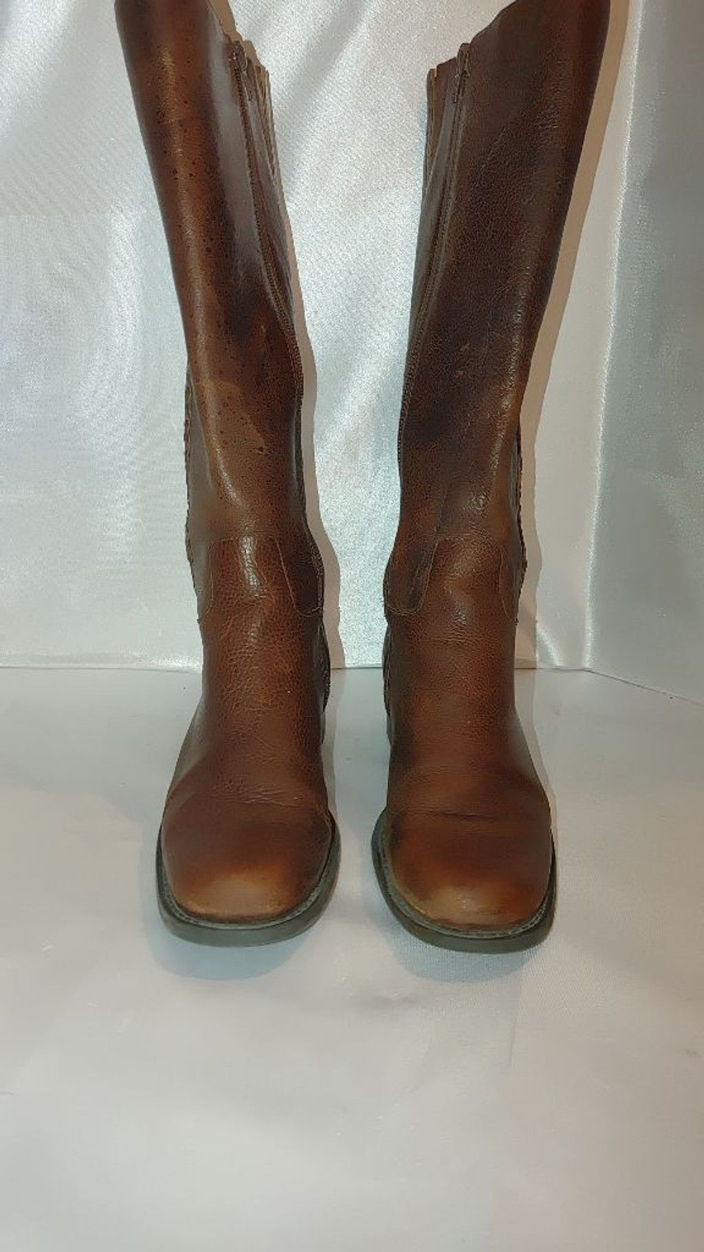 The Unbranded Brand Nicole Made in Brazil Leather Boots Size 7M Size US 7 / IT 37 - 4 Thumbnail