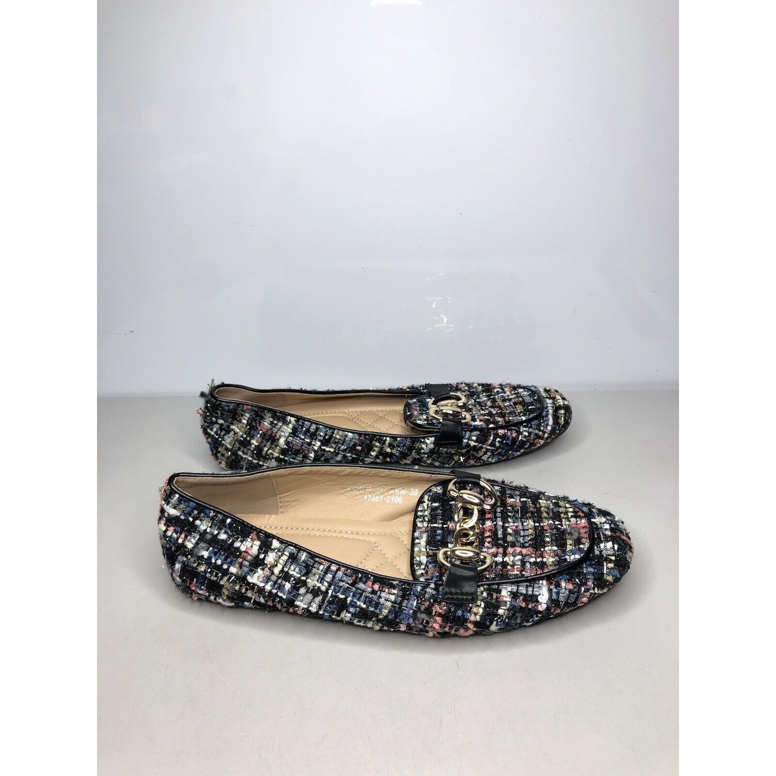 Spring Court Patrizia Spring Step Chanello Multicolor Fabric Leather Flat Size US 8.5 / IT 38.5 - 9 Thumbnail