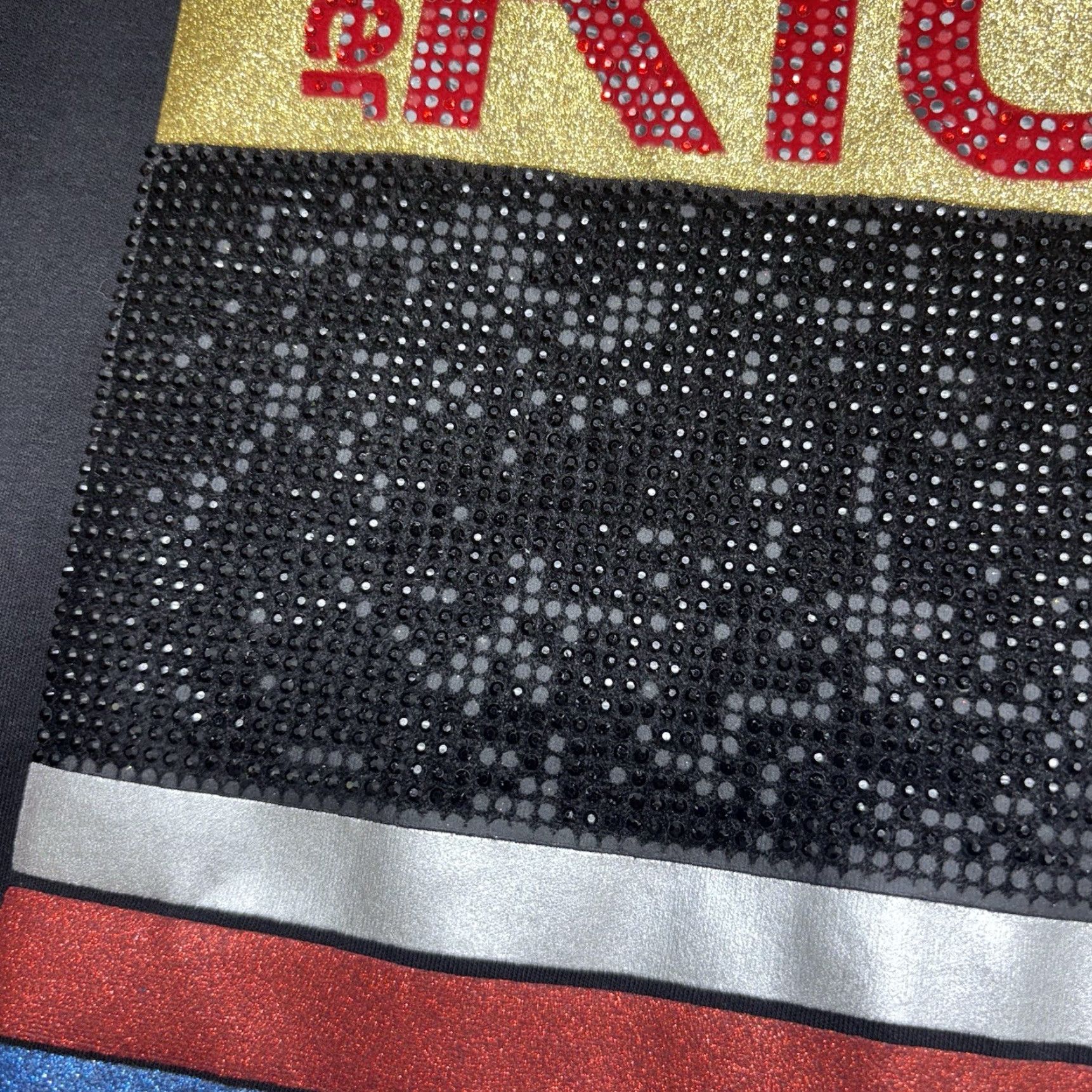 Vintage Vie+Riche Shirt Mens Large Black Gemstone Graphic Print Cotton Streetwear y2k Size US L / EU 52-54 / 3 - 7 Thumbnail