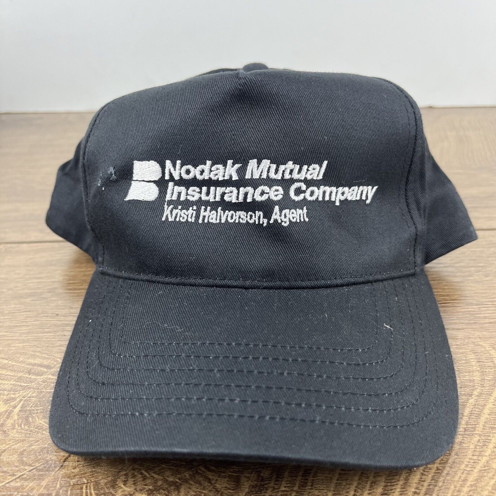 Other Nodak Mutual Insurance Hat Black Cap Hat Adjustable Hat Blac Size ONE SIZE - 4 Thumbnail