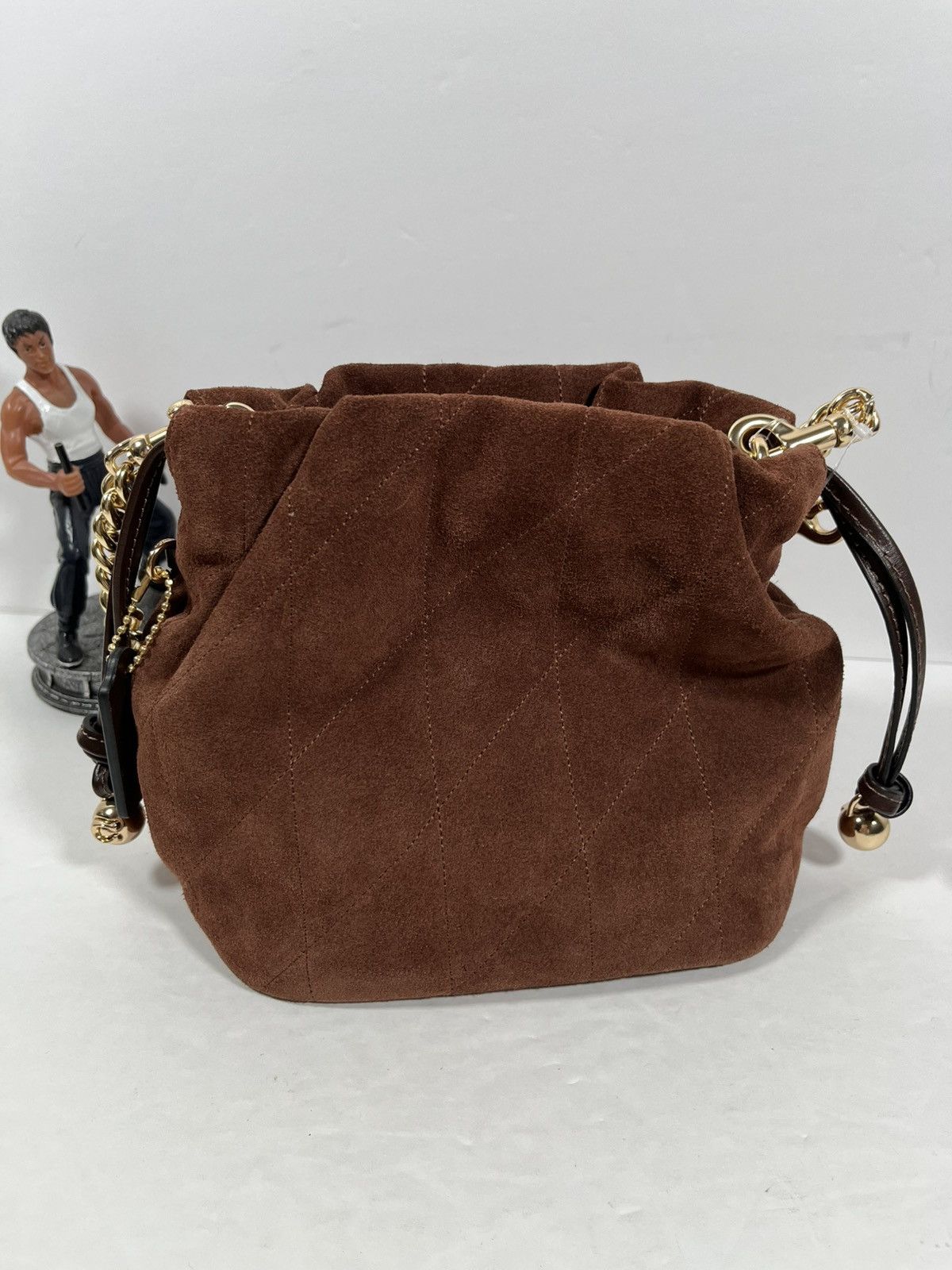 Coach Coach Faye Mini Drawstring Bag With Quilting NWT Size ONE SIZE - 3 Thumbnail