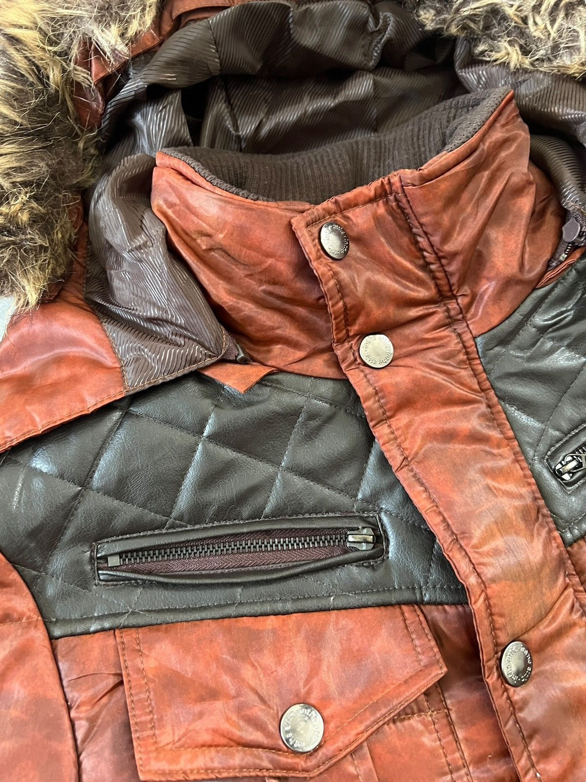 In The Attic In The Attic Puffer Jacket Fur Hooded Size US S / EU 44-46 / 1 - 6 Thumbnail