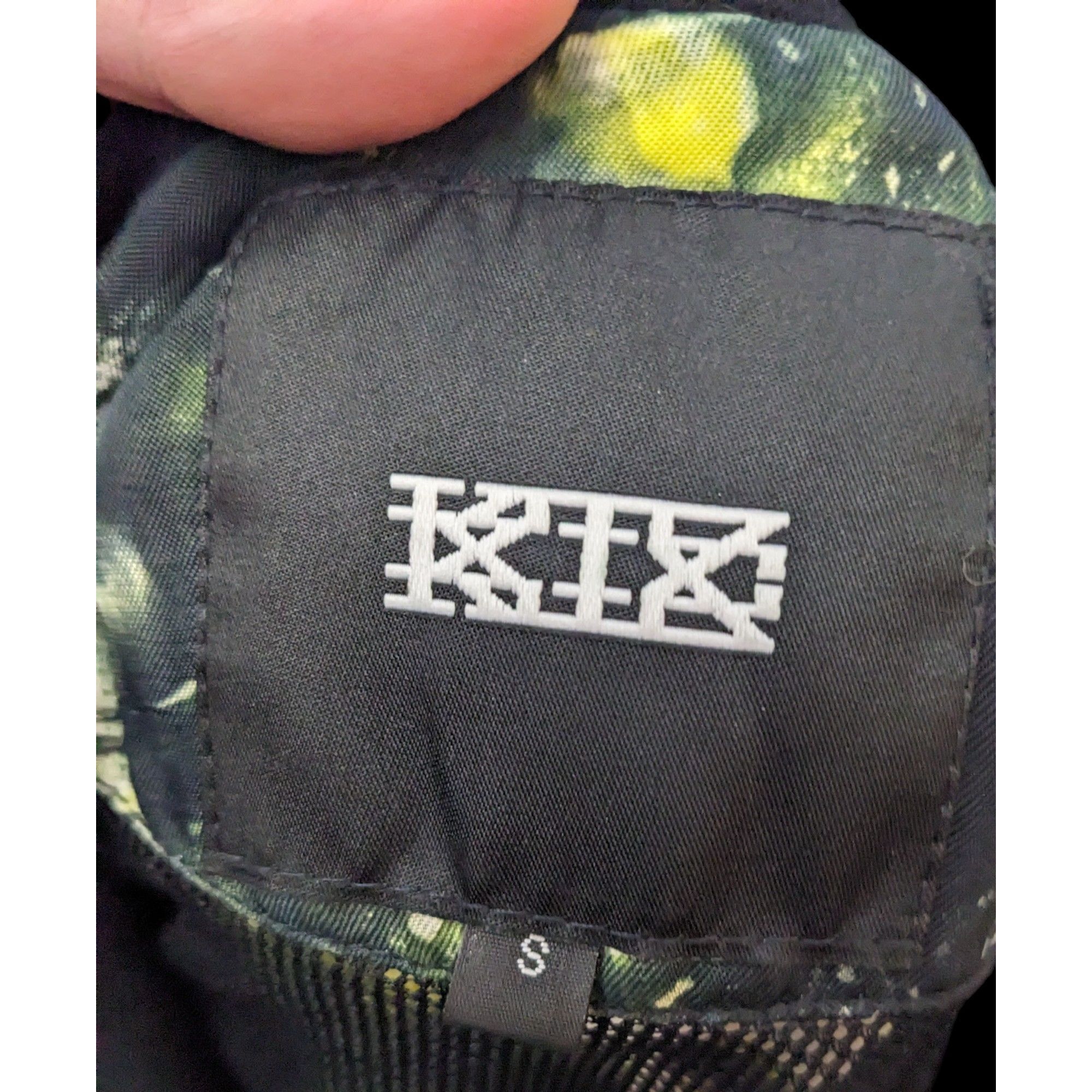 KTZ KTZ Tie Dye Black Yellow And White Lightweight Jacket Size S Size S / US 4 / IT 40 - 5 Thumbnail