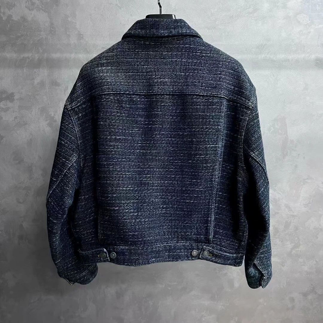 Dior dior indigo check long-sleeve casual jacket Size US M / EU 48-50 / 2 - 5 Thumbnail
