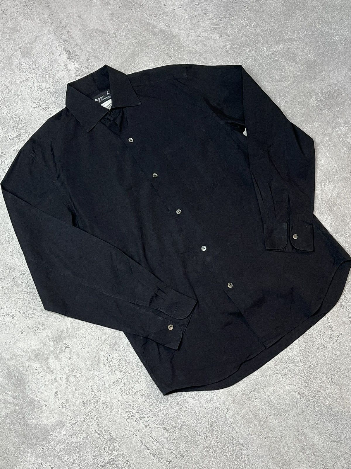 agnes b. Agnes b. Black Shirt Size US M / EU 48-50 / 2 - 1 Thumbnail