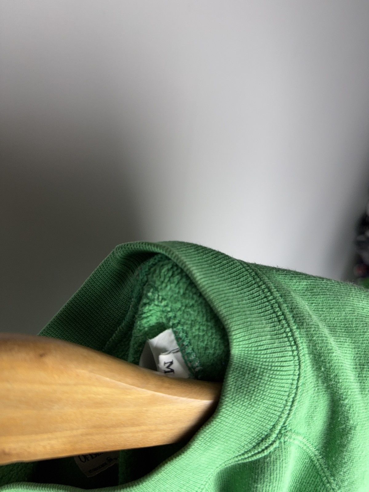 United Colors Of Benetton 80s United Colors of Benetton Green Embroidered Sweatshirt Size US S / EU 44-46 / 1 - 8 Thumbnail