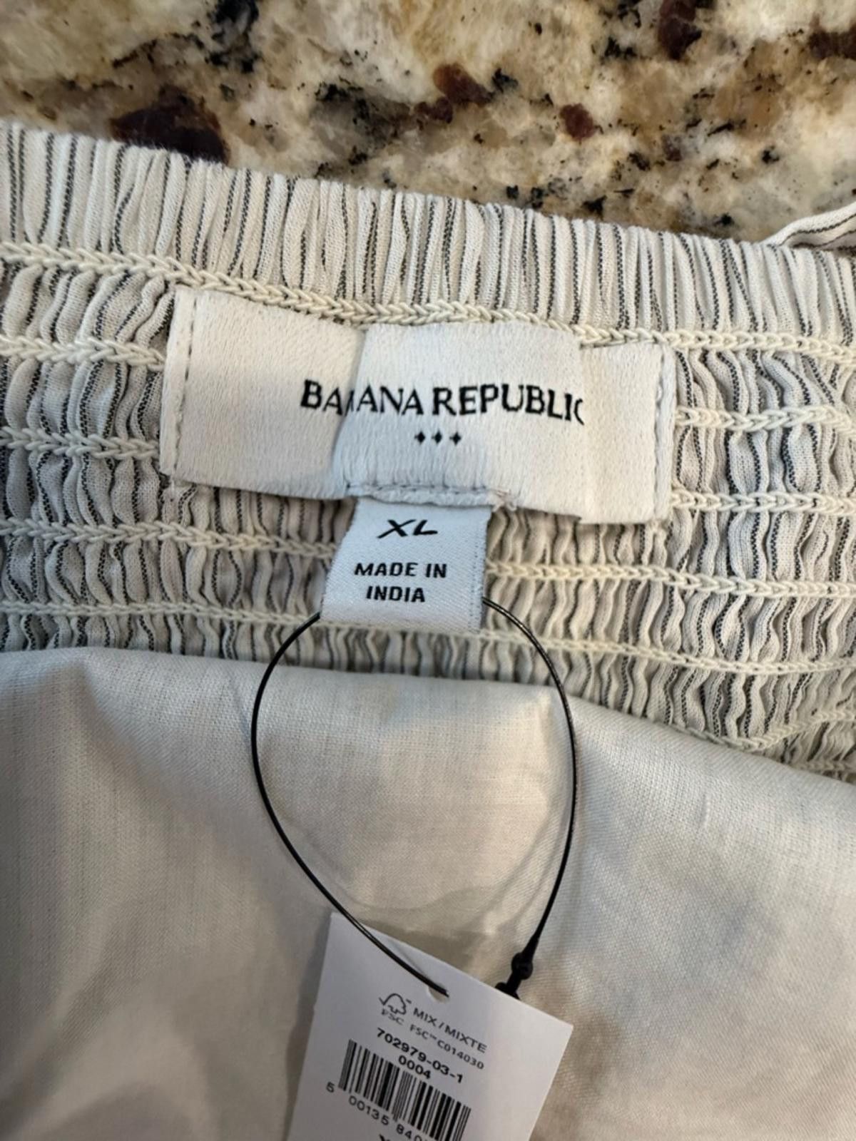 Other Banana Republic Factory preppy striped cropped top SZ XL Size XL / US 12-14 / IT 48-50 - 12 Thumbnail