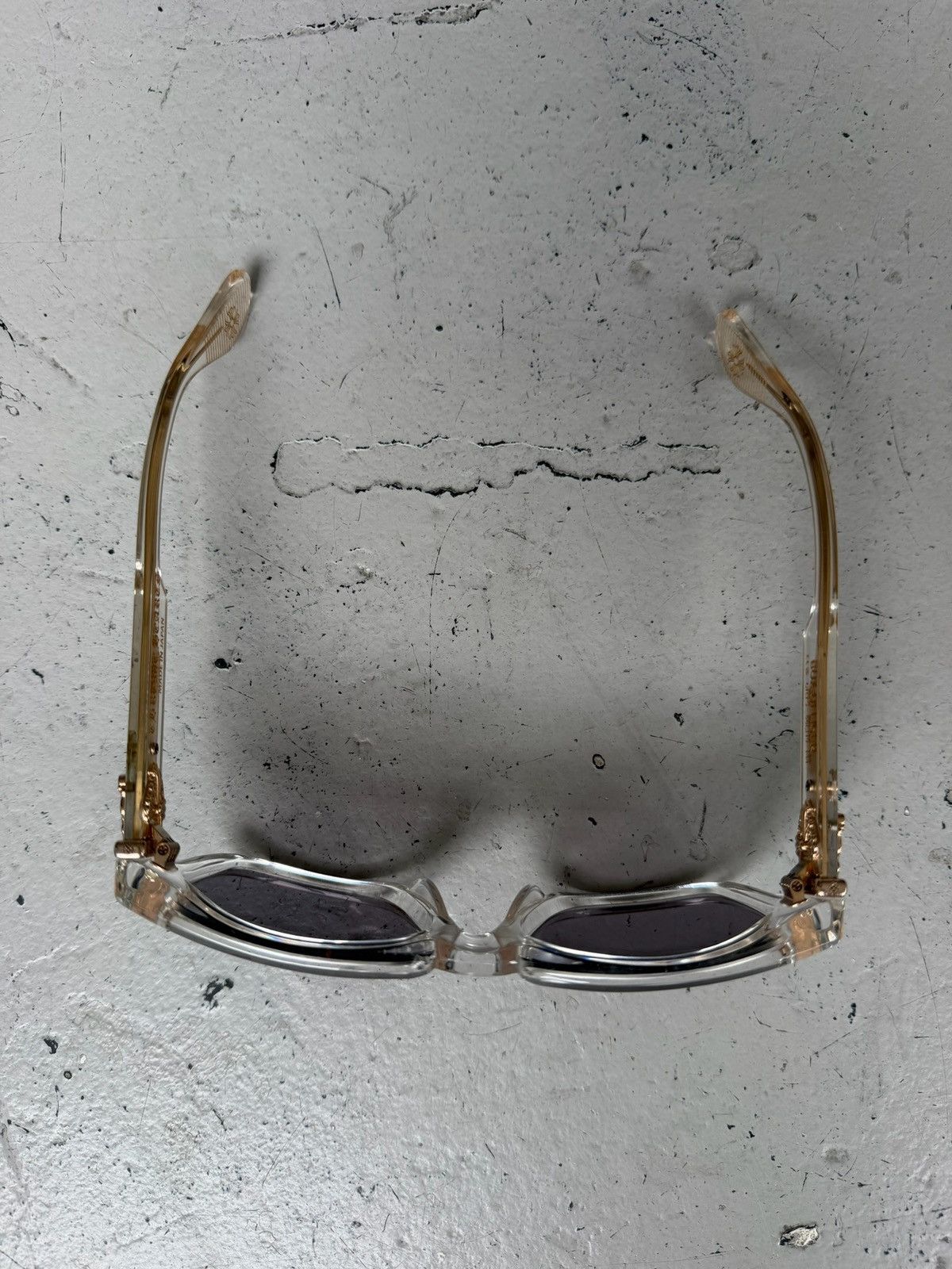 Chrome Hearts Chrome Hearts Crystal Box Officer Sunglasses Size ONE SIZE - 10 Thumbnail
