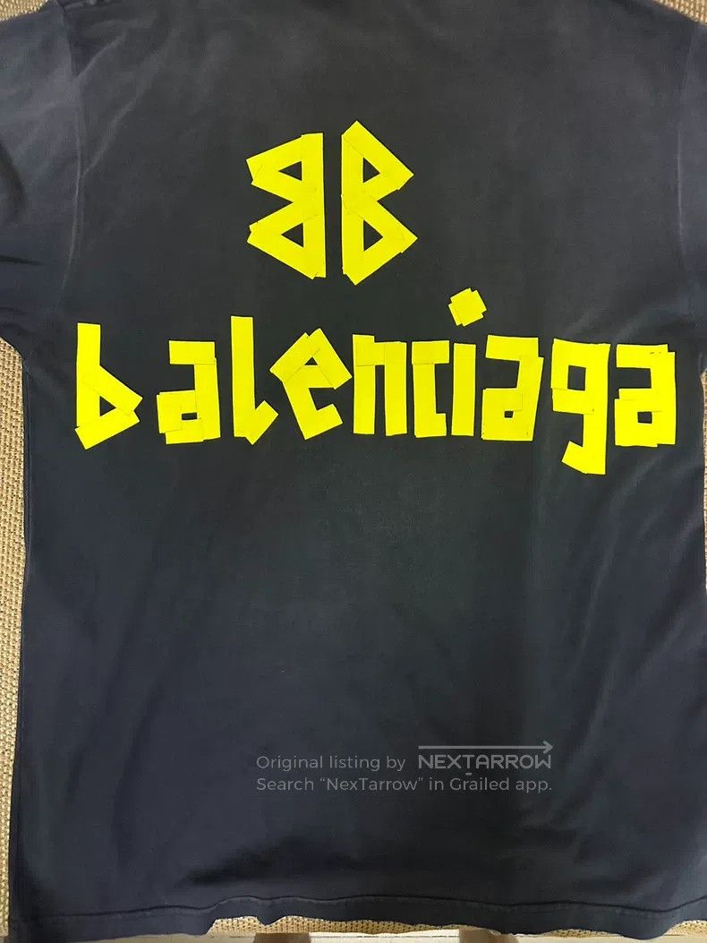 Balenciaga Balenciaga Tape short-sleeve Size US XXS / EU 40 - 3 Thumbnail
