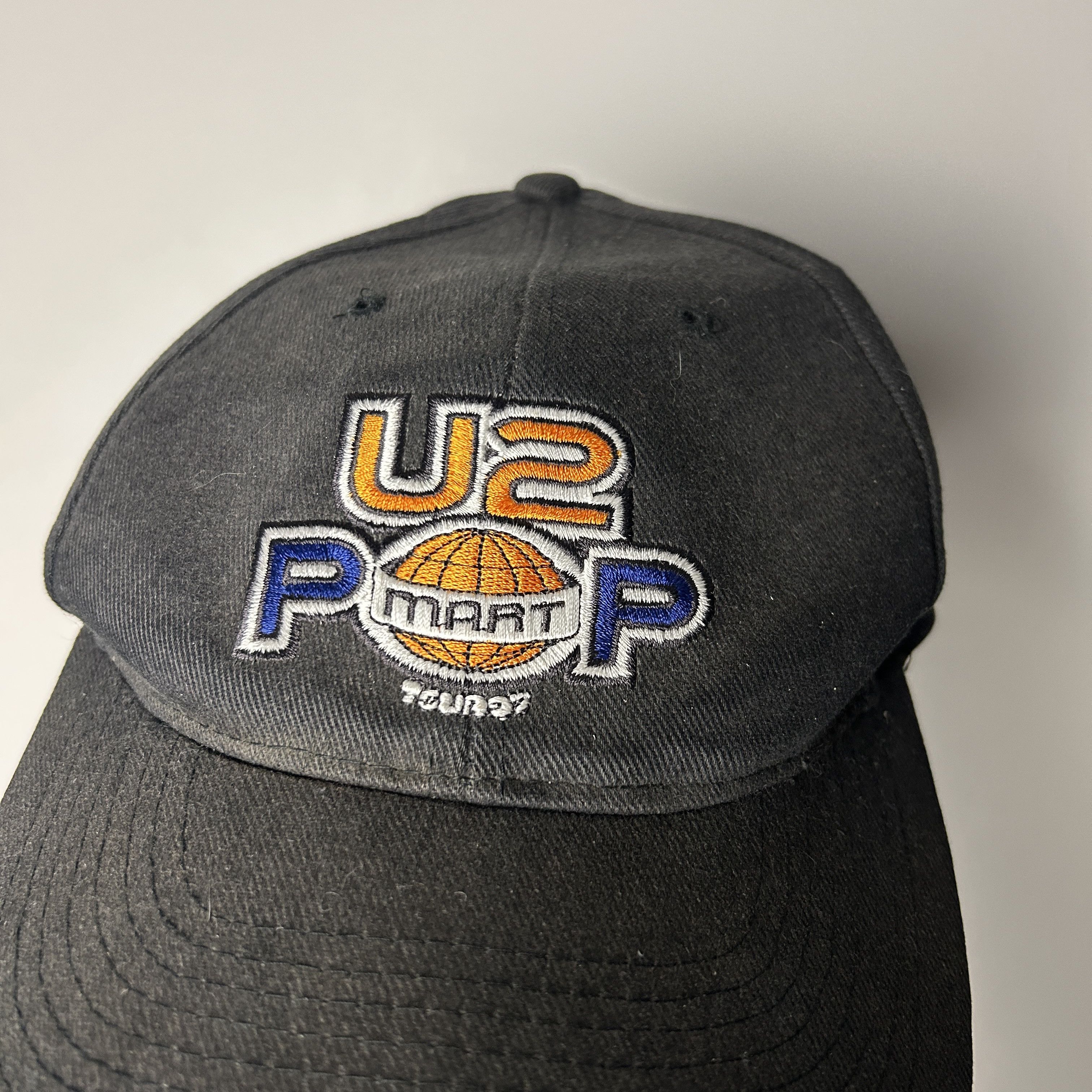 Band Tees Vintage U2 Pop 1997 Band Hat Size ONE SIZE - 2 Thumbnail
