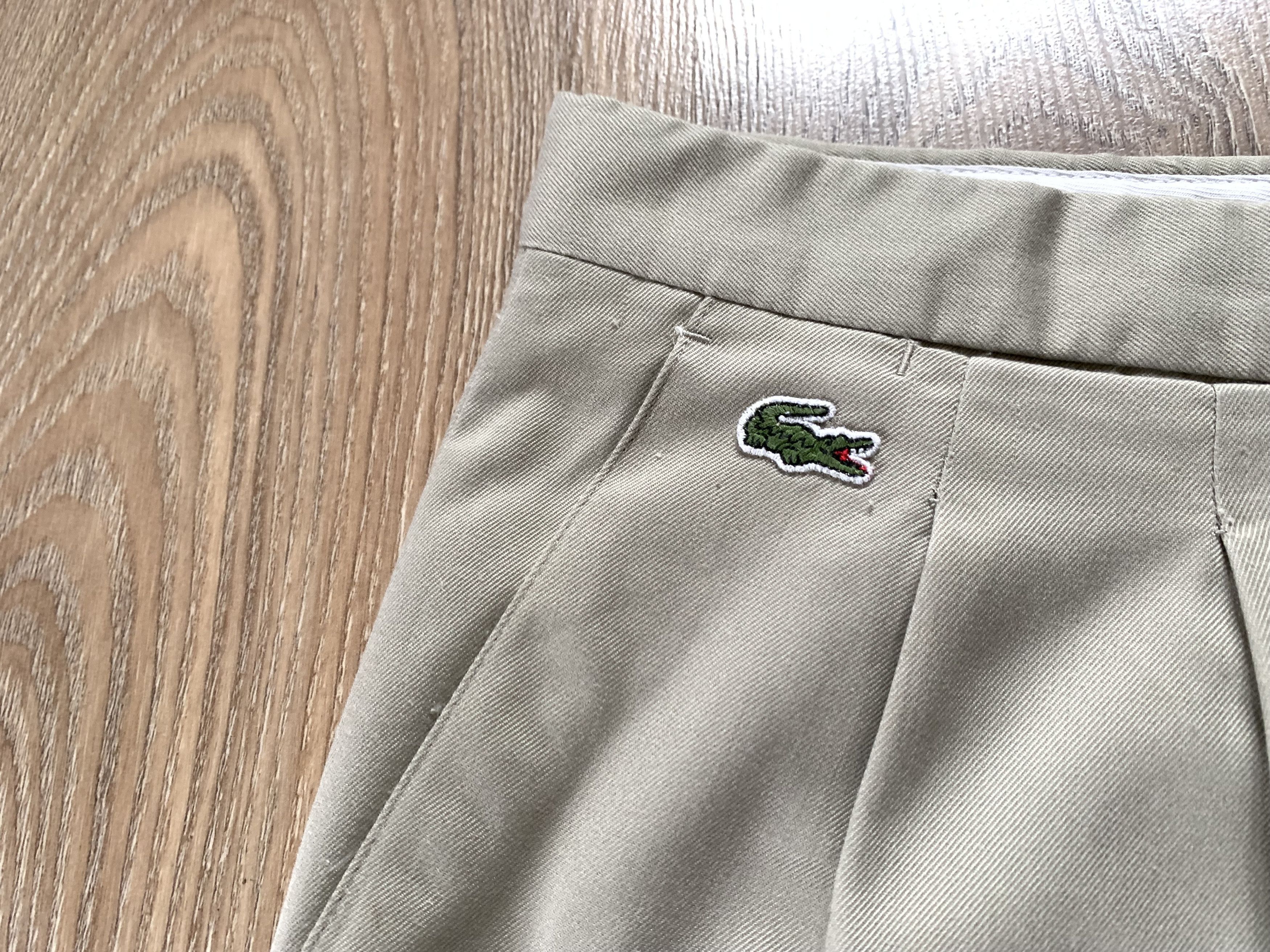 Lacoste × Vintage Vintage Lacoste Grey Trousers Size US 32 / EU 48 - 6 Thumbnail