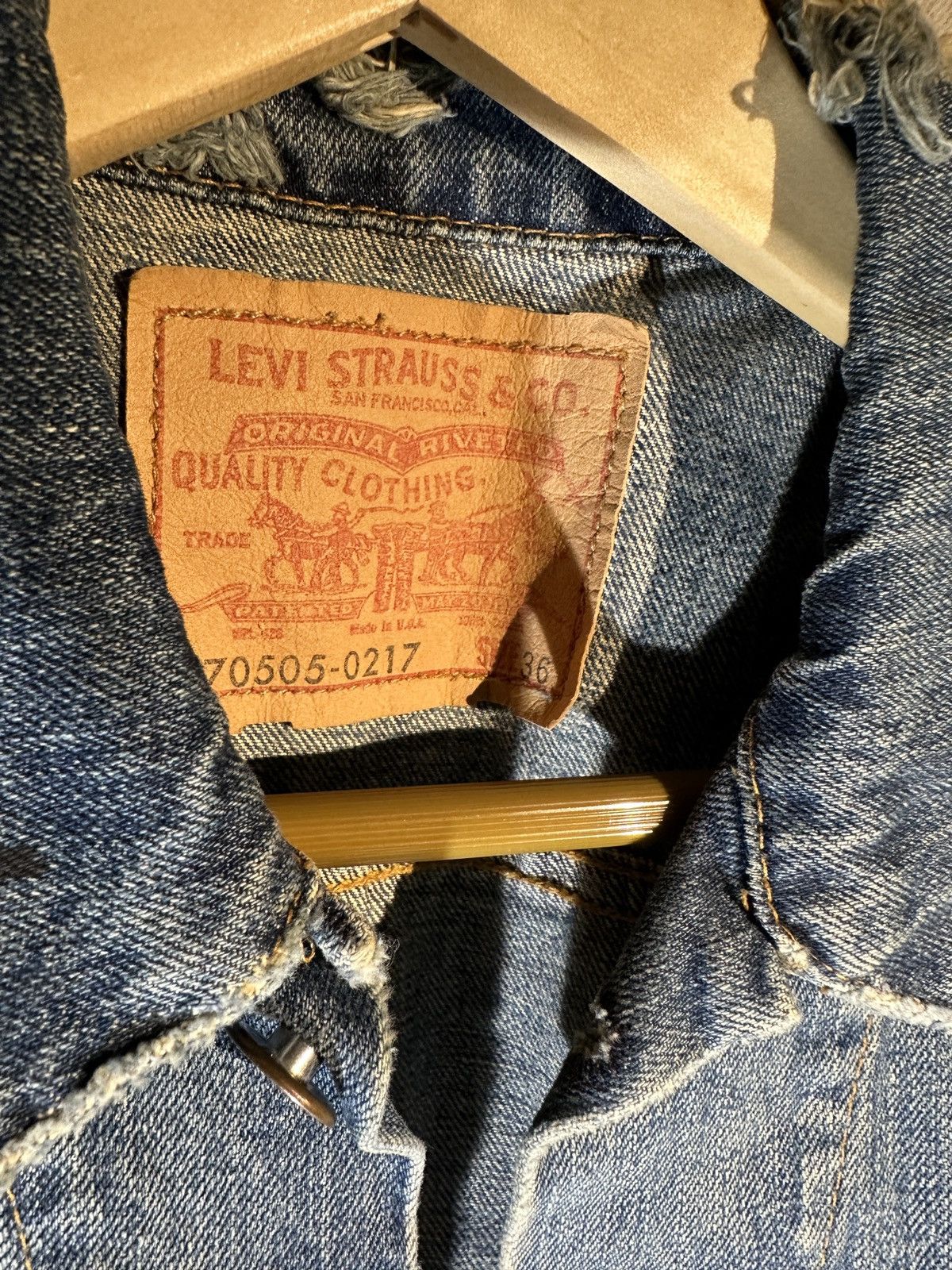 Levi's Vintage Clothing Levi’s Vintage Clothing denim vest Size S / US 4 / IT 40 - 7 Thumbnail