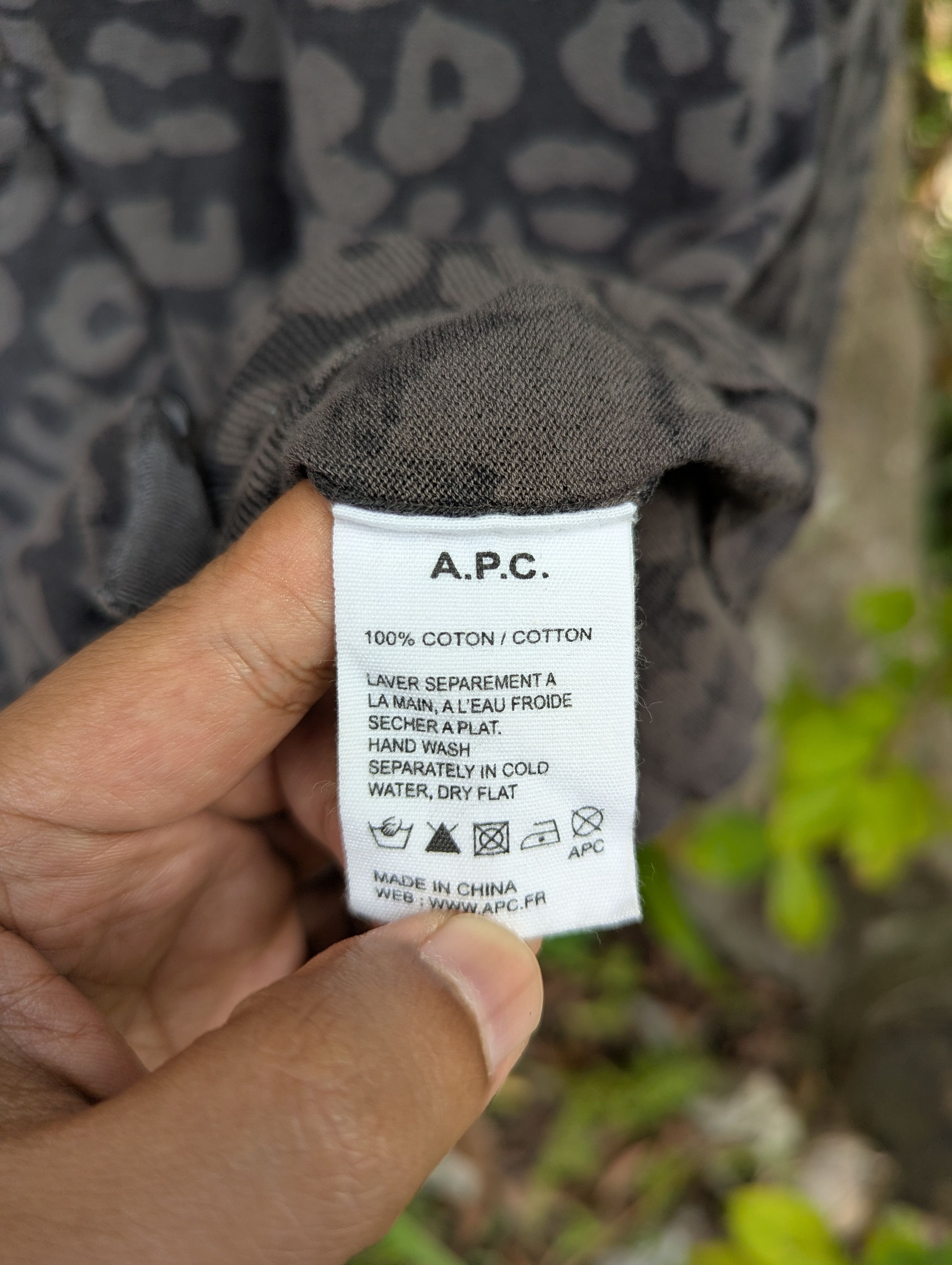 A.P.C. A.P.C Rue Madame Paris Cheetah Leapord Print Cardigan Size M / US 6-8 / IT 42-44 - 3 Thumbnail