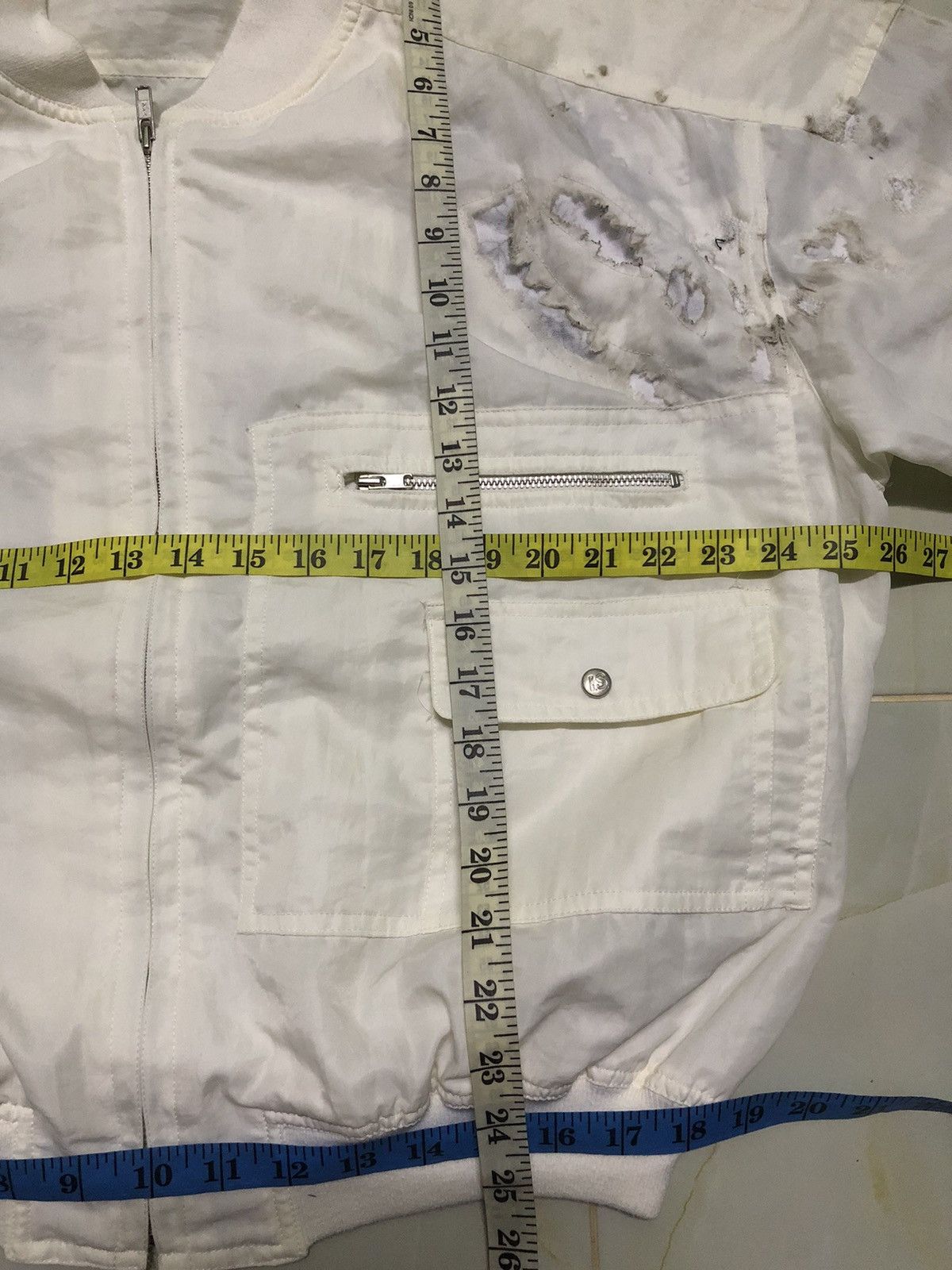 Tsumori Chisato Vtg Issey Miyake “IS” Tsumori Chisato Bomber Light Jacket Size US M / EU 48-50 / 2 - 17 Thumbnail