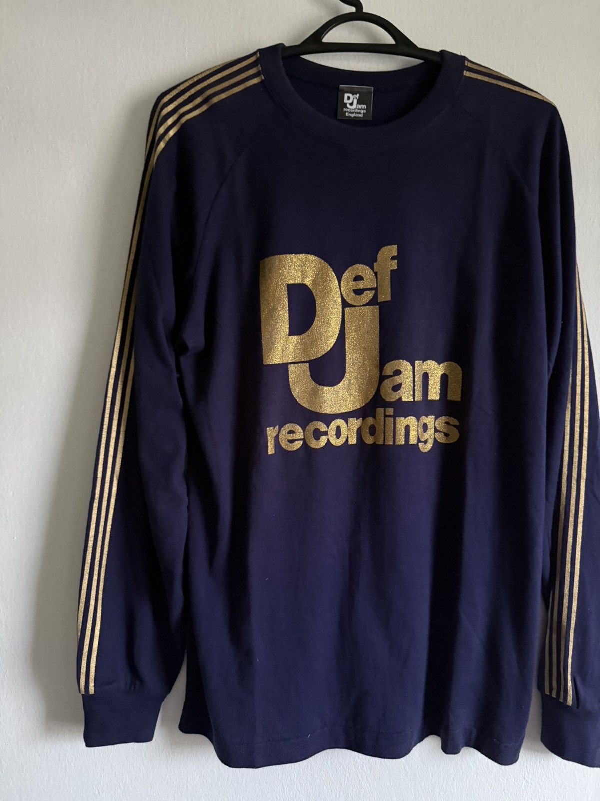 Band Tees Vintage 90s Def Jam Recording Long sleeve Size US M / EU 48-50 / 2 - 3 Thumbnail