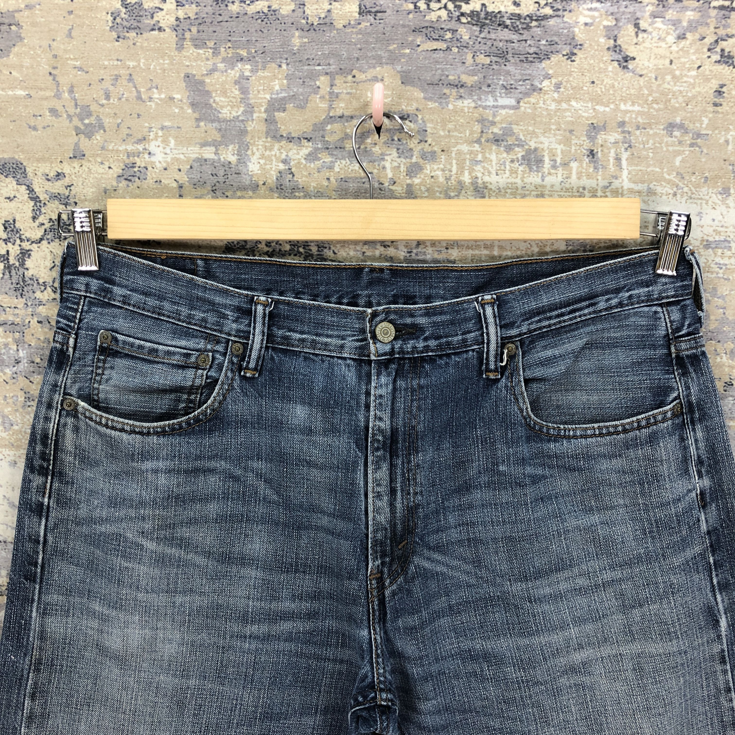 Levi's Vintage Levis 569 Baggy Jeans Distressed Levi's Faded Denim Size US 36 / EU 52 - 3 Thumbnail