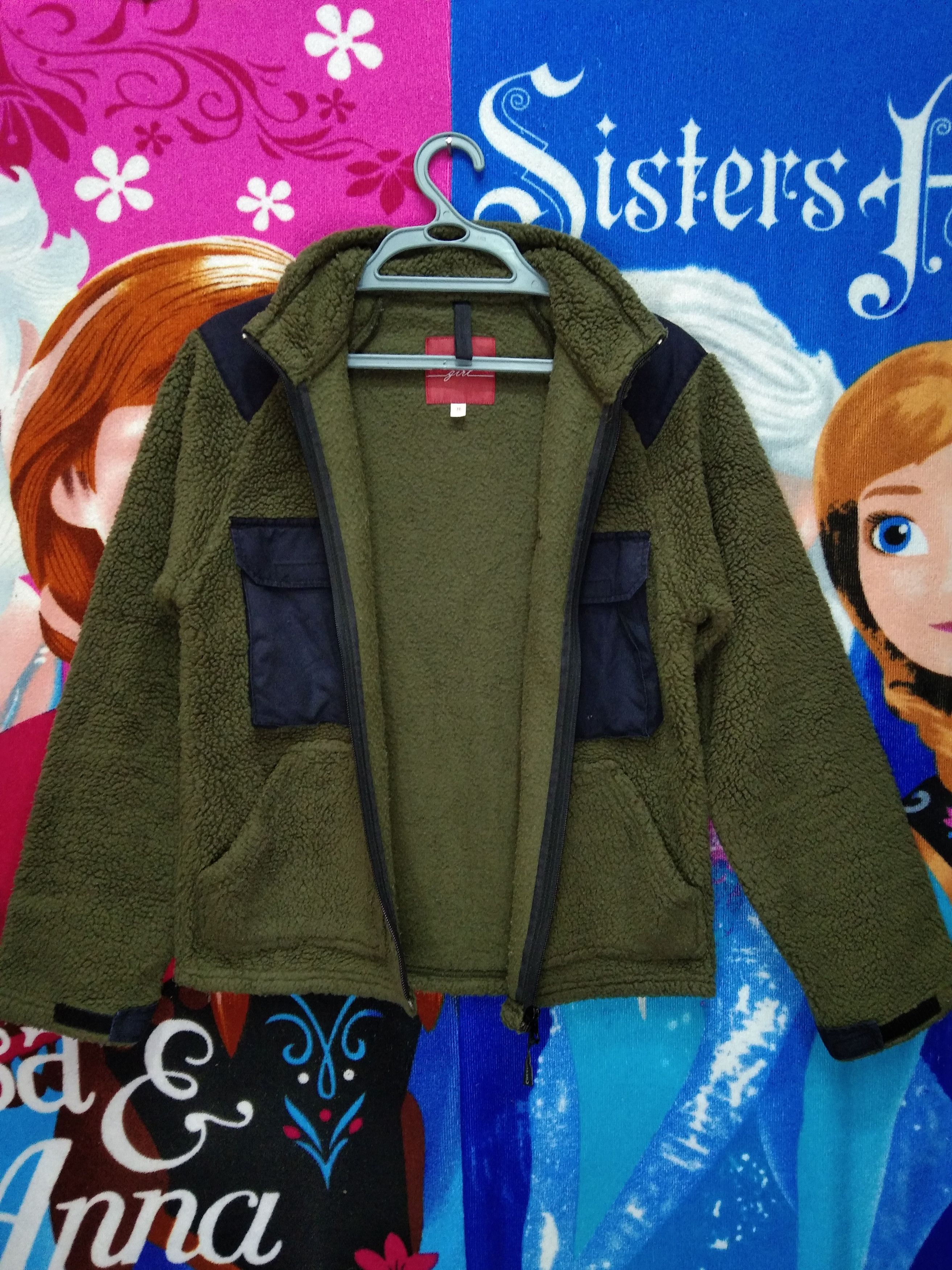 Japanese Brand VINTAGE DEEP PILE SHERPA FLEECE JACKET Size S / US 4 / IT 40 - 4 Thumbnail