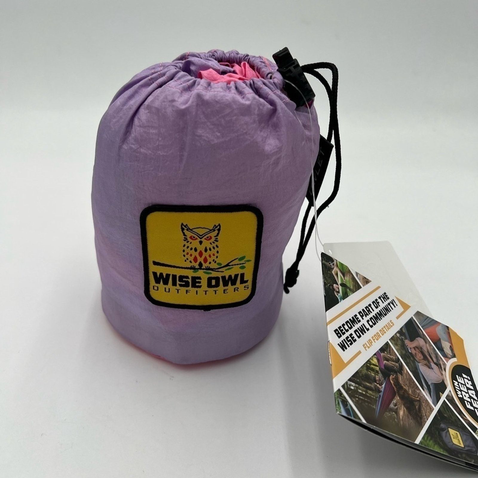 & Other Stories Wise Owl Outfitters Camping Hammock, Purple/Pink NWT Size ONE SIZE - 1 Thumbnail