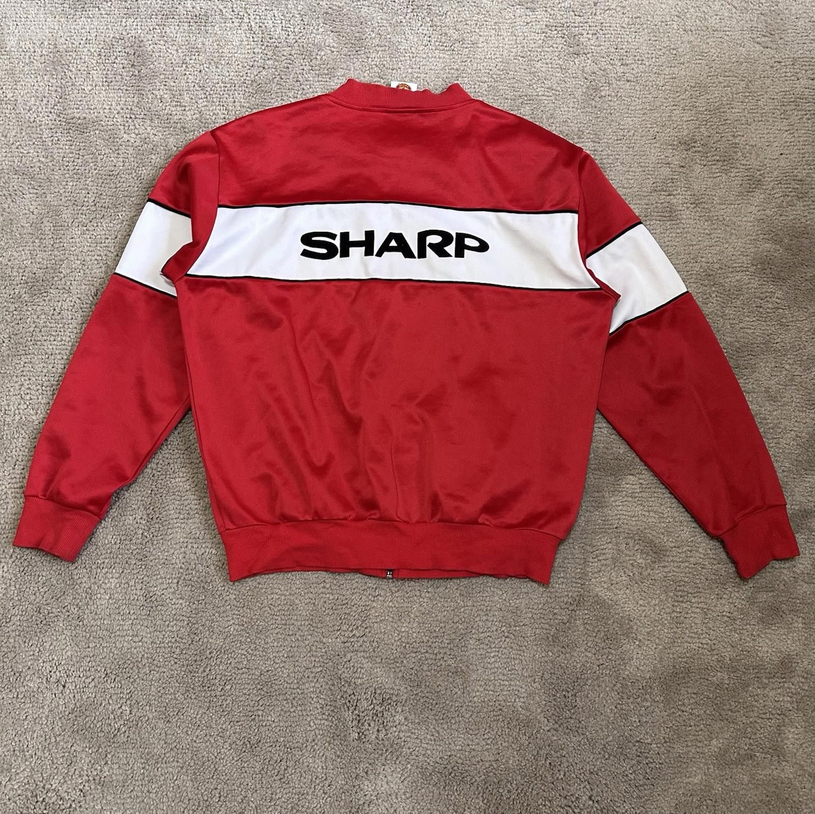 Other Score Draw Retro 1985 MANCHESTER UNITED Track Jacket Size US XL / EU 56 / 4 - 7 Thumbnail