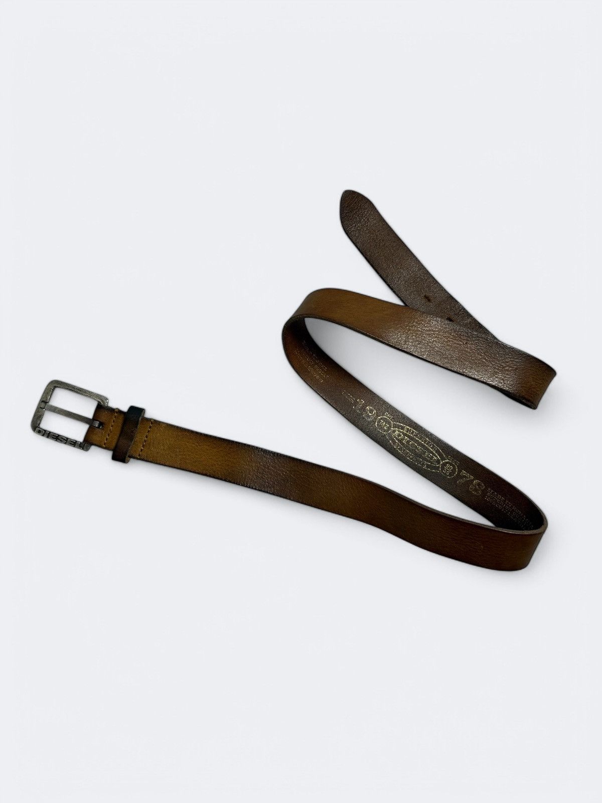 Diesel Vintage Diesel Leather Belt Size ONE SIZE - 1 Thumbnail