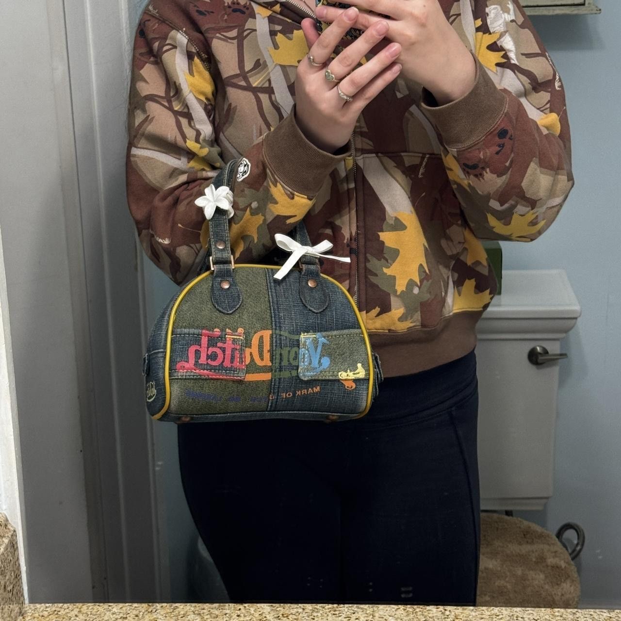 Von Dutch Y2K Von Dutch Denim Mini Bag Size ONE SIZE - 8 Thumbnail