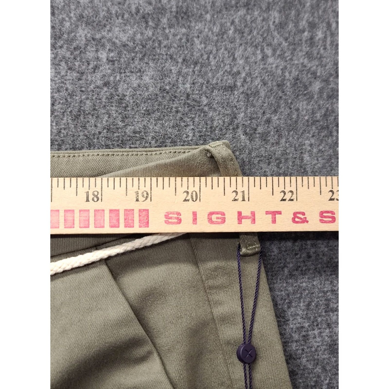 NYDJ VINTAGE NYDJ Pants Womens 20W 40x28 Relaxed Fit Ankle Cut Trouser Lift Tuck Belted Size 42" / US 20 - 6 Thumbnail