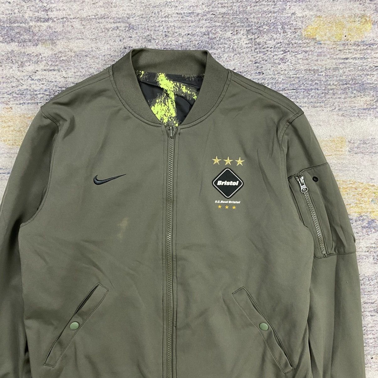 F.C.R.B Nike x Fcrb reversible bomber jacket Size US M / EU 48-50 / 2 - 10 Thumbnail
