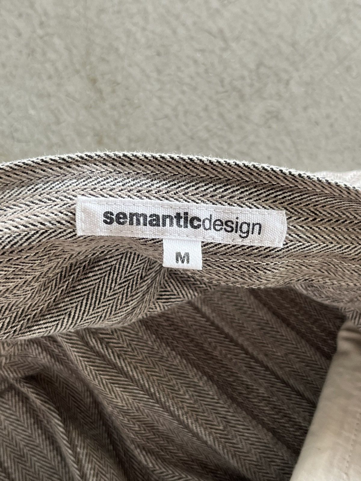 Japanese Brand × semanticdesign 2000s SEMANTICDESIGN FLARED PANTS Size US 31 - 3 Thumbnail