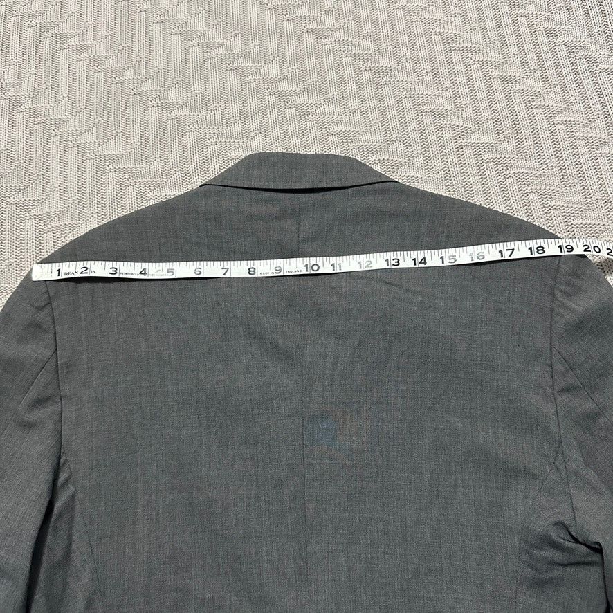 Dolce & Gabbana Dolce & Gabbana gray wool two button blazer size 38R Size 38R - 9 Thumbnail