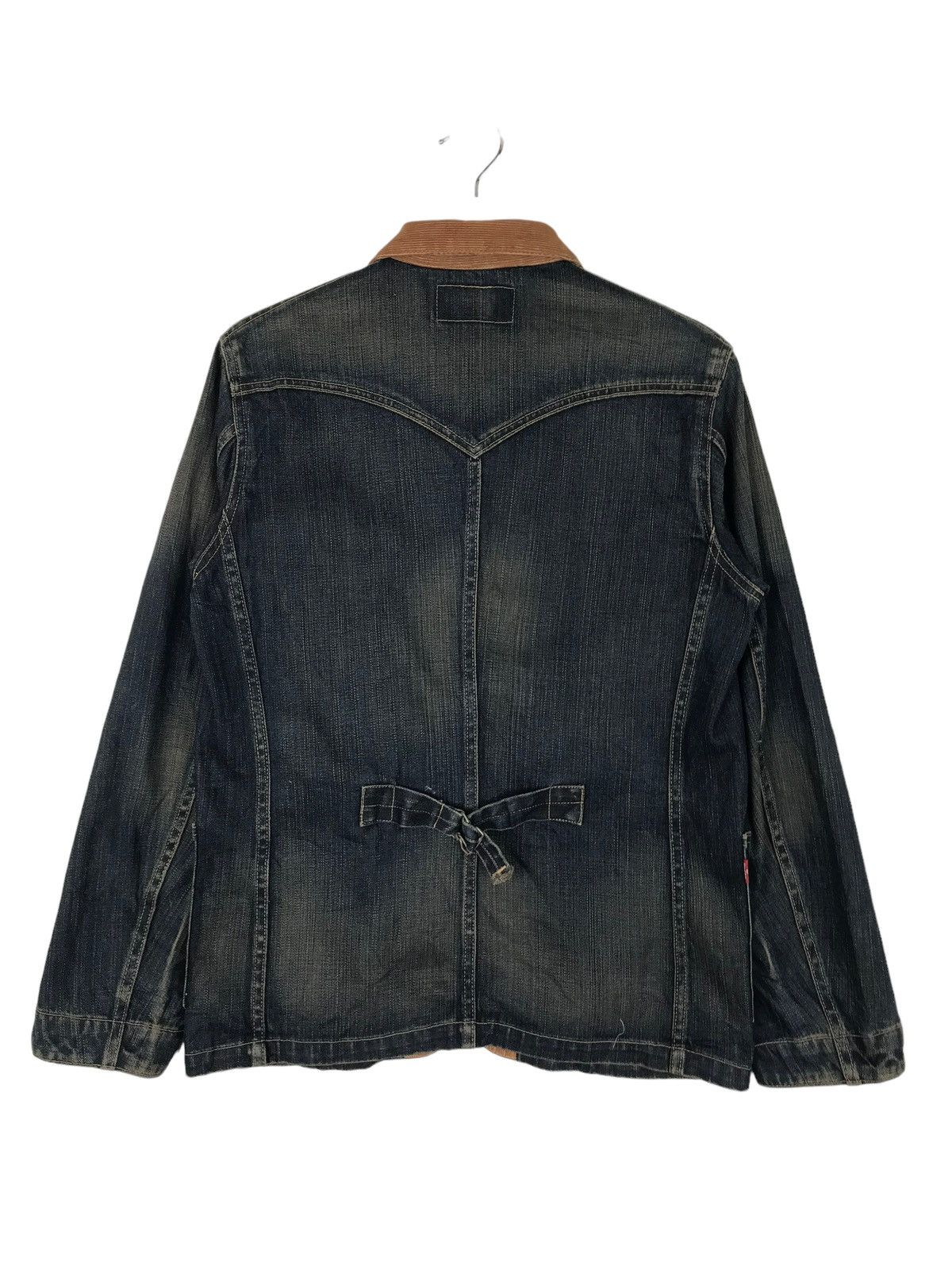 Levi's 💥 VINTAGE LEVIS DYED FLARE CHORE JACKET Size US M / EU 48-50 / 2 - 8 Thumbnail