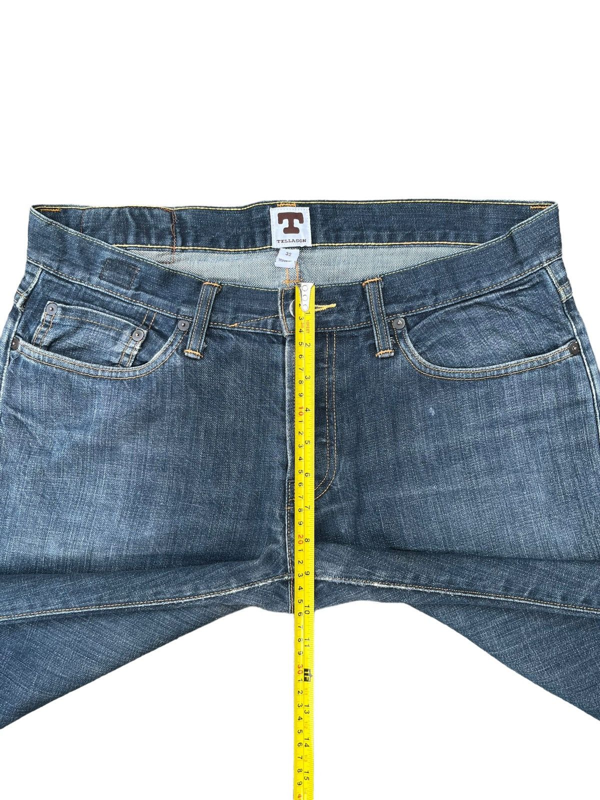 Kapital Vintage Tellason White Oak Cone Denim Selvedge Tapered Jeans Size US 33 - 16 Thumbnail