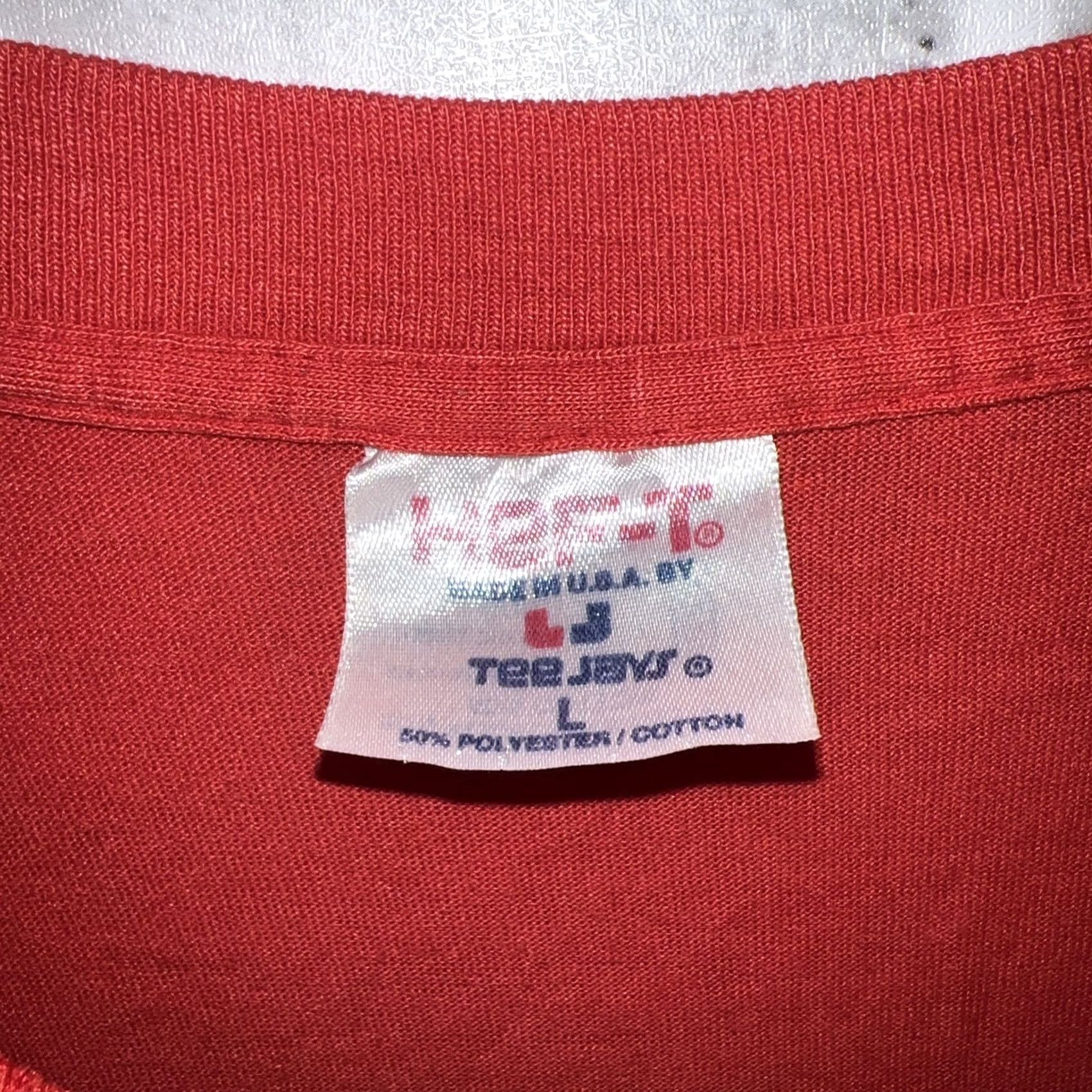 Vintage VTG SINGLE STITCH Red Puerto Penasco WHALE T-Shirt Mens Size L Size US L / EU 52-54 / 3 - 3 Thumbnail