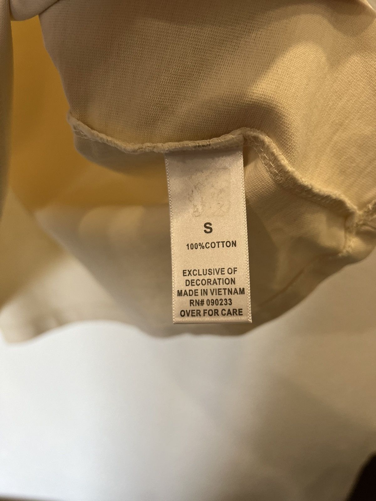 Fear of God Fear Of God Essentials Beige T Shirt Tee Size US S / EU 44-46 / 1 - 5 Thumbnail