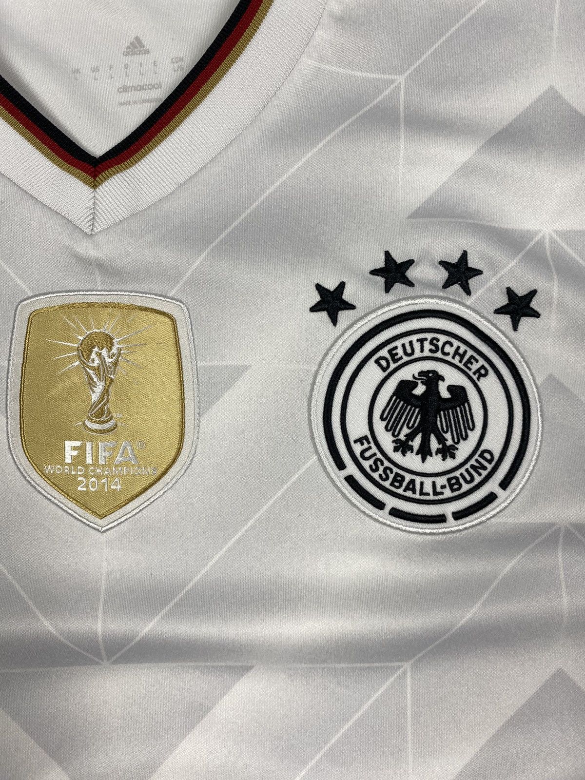 Adidas Adidas 2016 Germany National Home Soccer World Cup Jersey Size US L / EU 52-54 / 3 - 7 Thumbnail