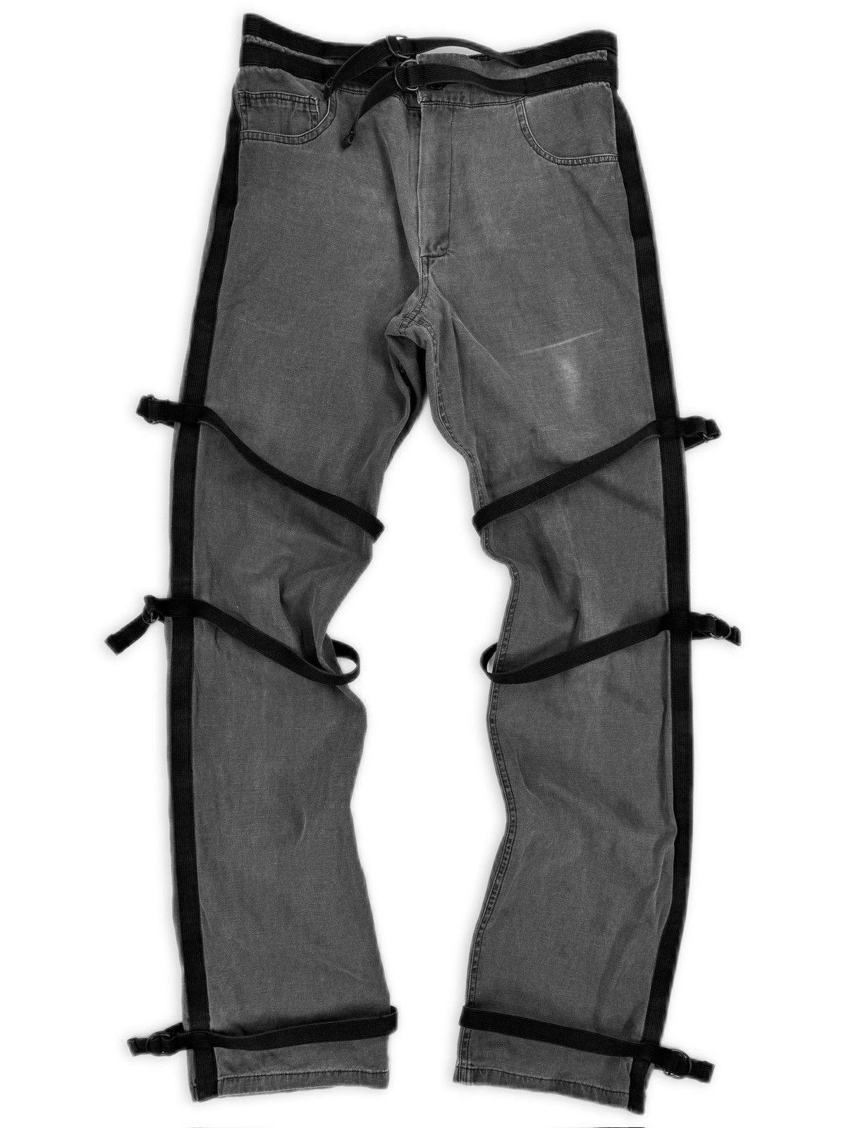 Raf Simons Archive redux consumed bondage cargo pants | Grailed