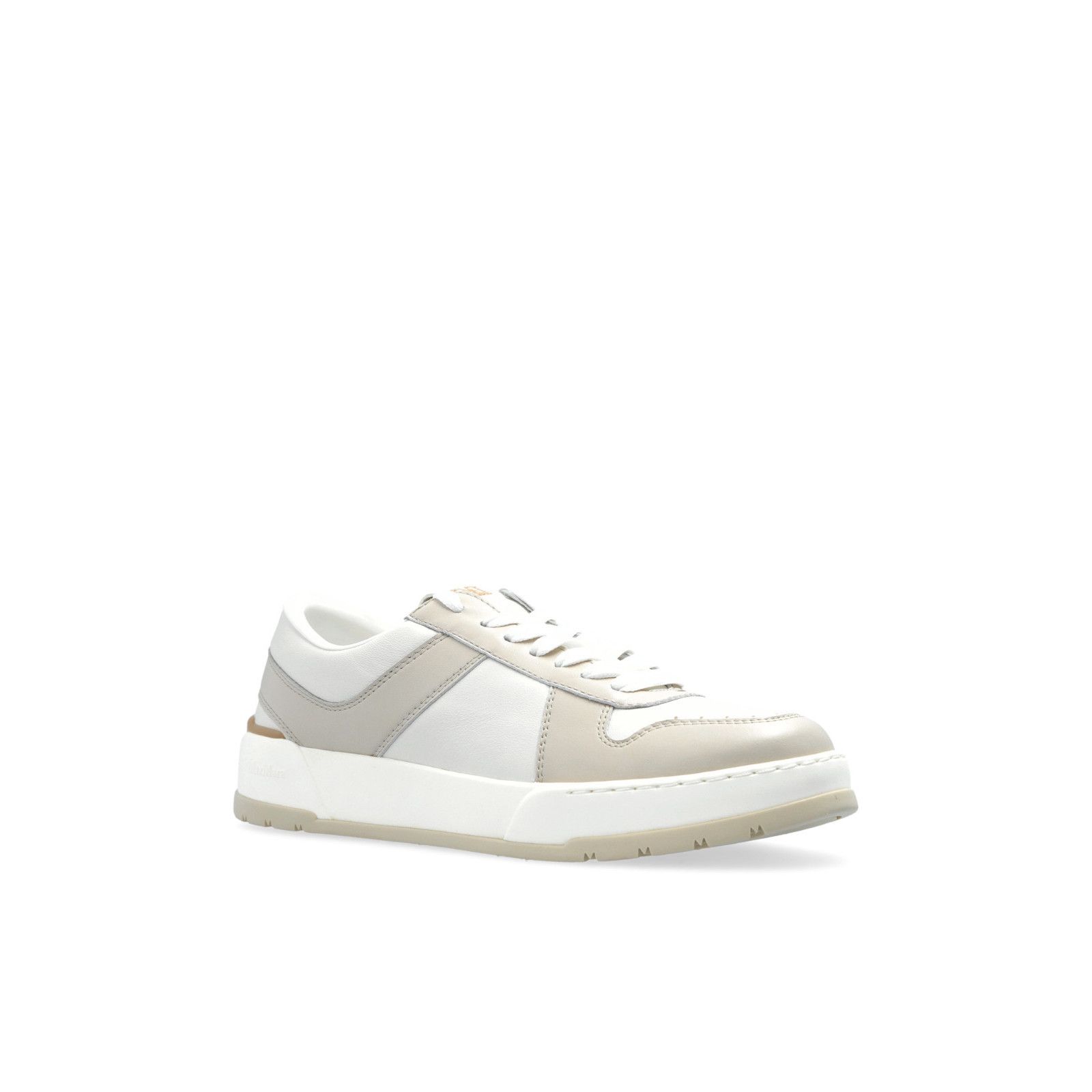 Max Mara MAX MARA Chillblock White Suede Sneakers New & Authentic (Wo Size US 7 / IT 37 - 2 Thumbnail