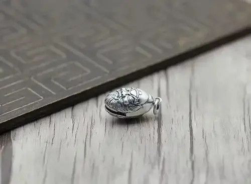 Jewelry S990 sterling silver bell Necklace Size ONE SIZE - 3 Thumbnail