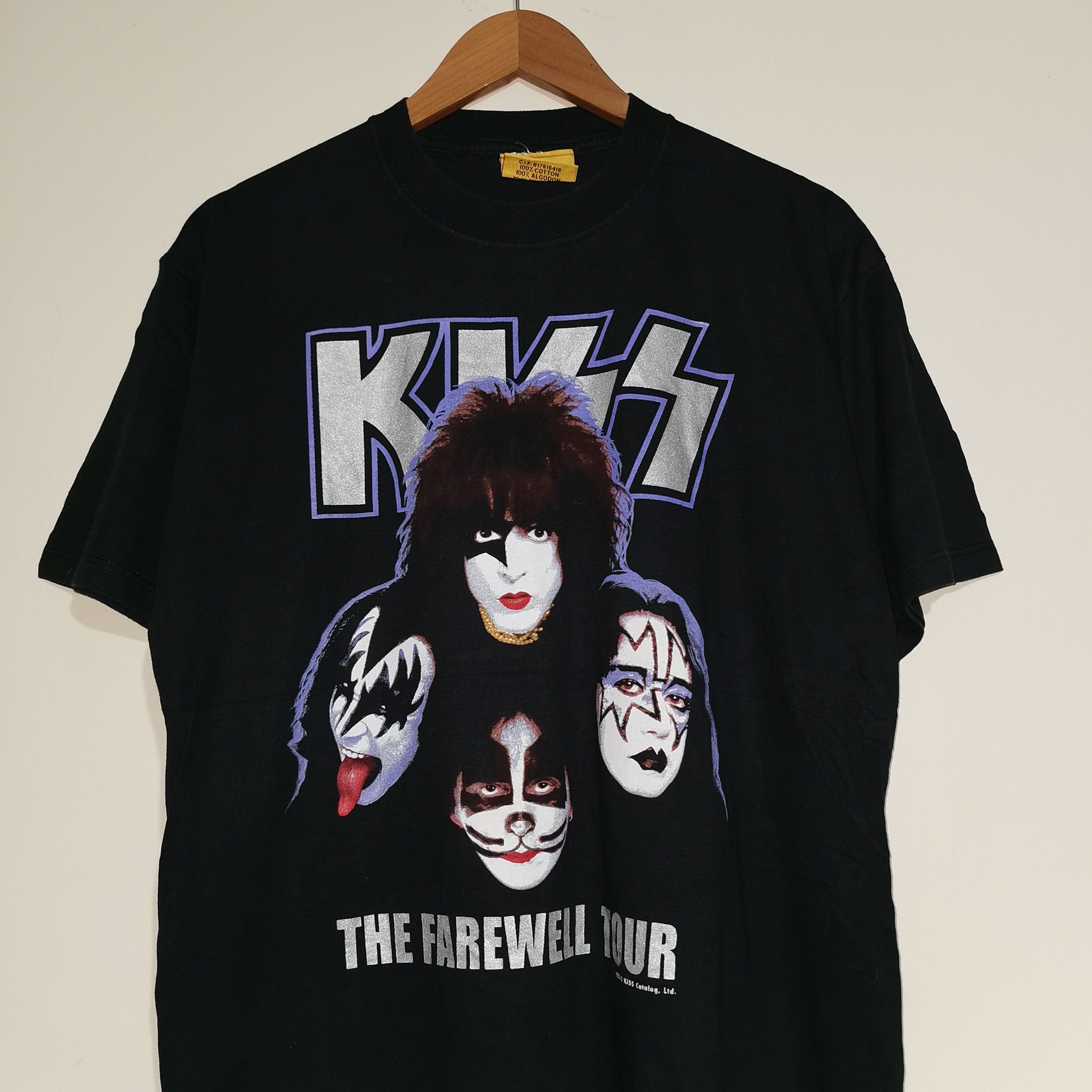 Band Tees × KISS × Vintage T-shirt kiss vintage 'the farewell tour official 2002 Size US L / EU 52-54 / 3 - 2 Thumbnail