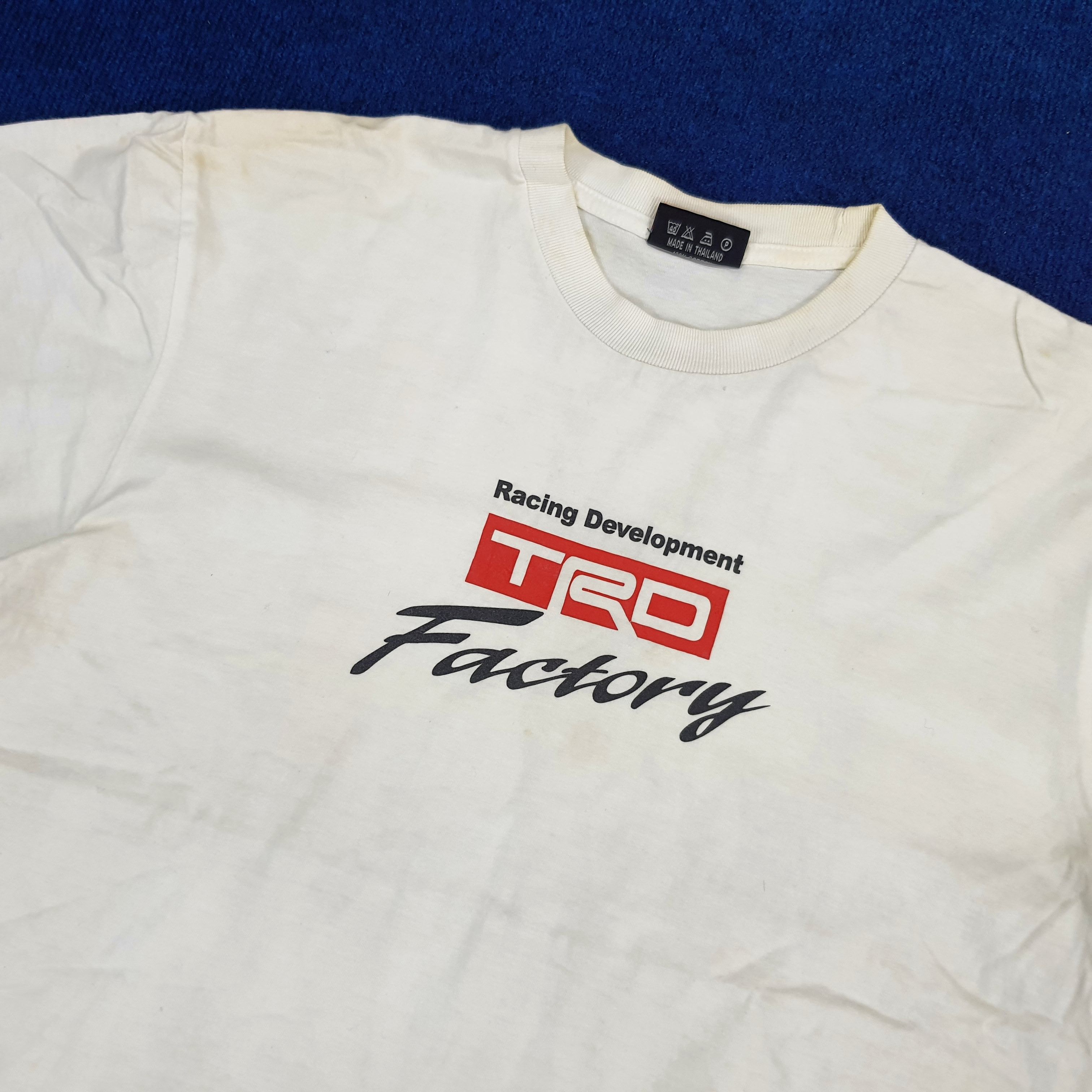Japanese Brand × Vintage Vintage TRD Toyota Racing Development Racing T-shirt Size US L / EU 52-54 / 3 - 4 Thumbnail