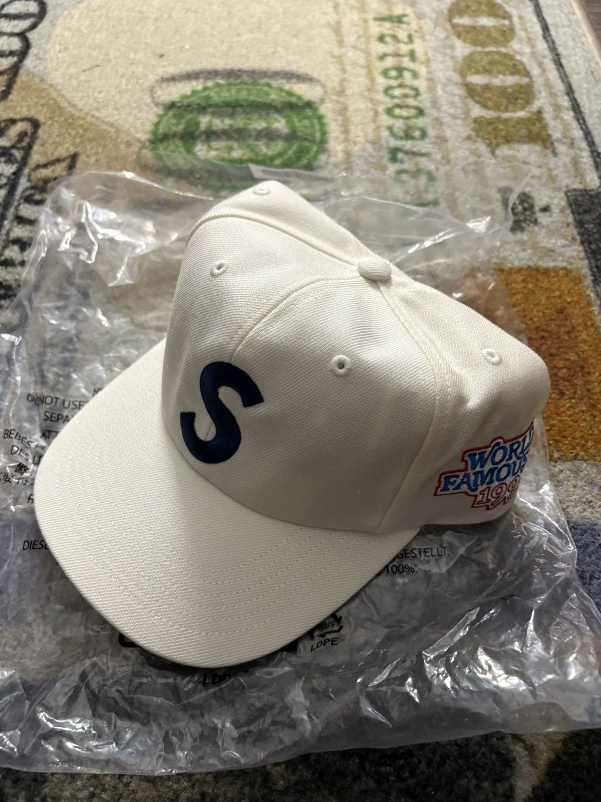 Streetwear × Supreme Supreme World famous S logo 6 panel | Grailed