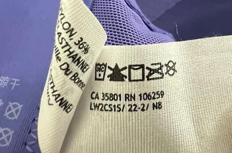 Designer Lululemon AirSupport Bra Indigo / Lavender size 34C Size ONE SIZE - 7 Thumbnail