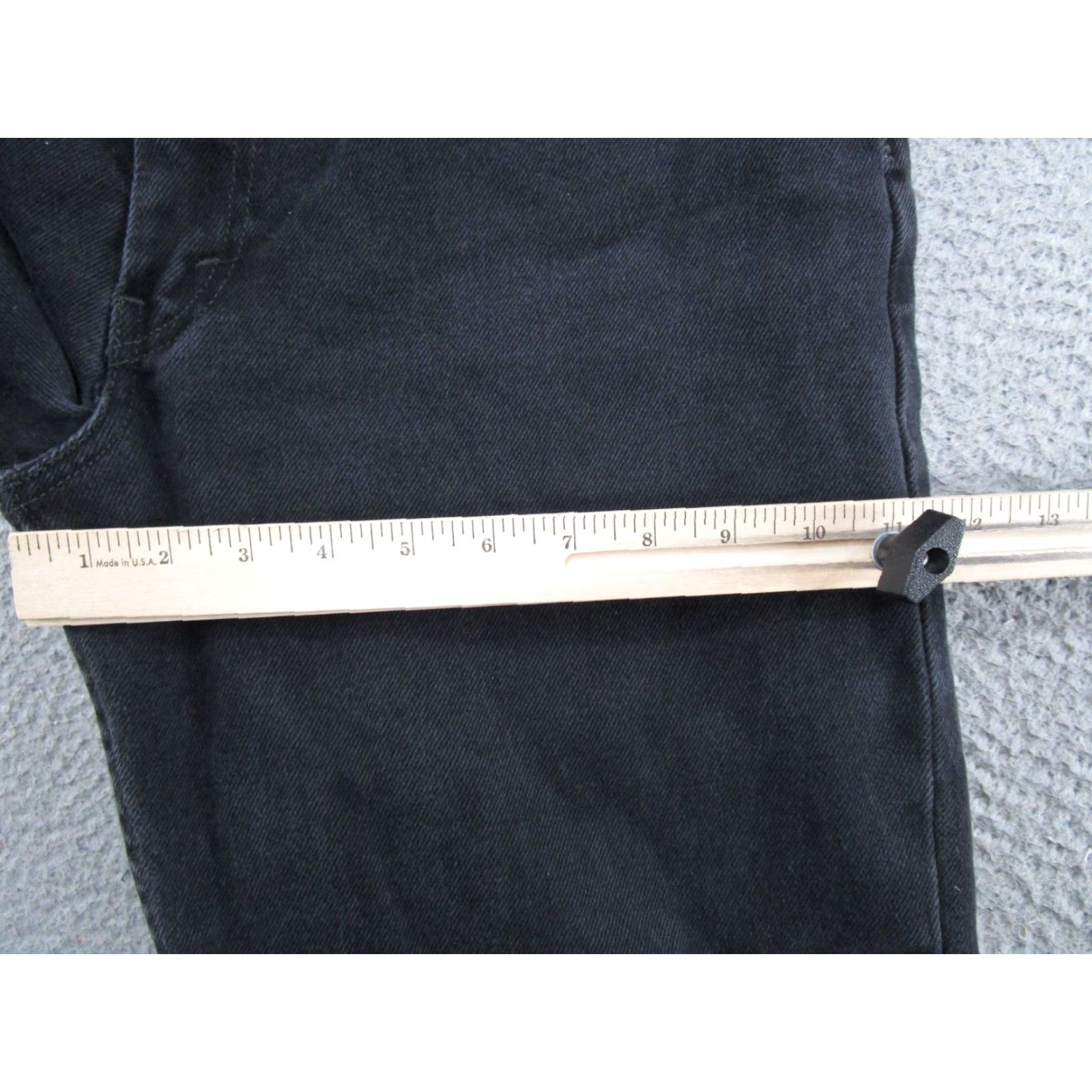 Levi's VINTAGE Levi's 550 Jeans Mens 36x32 Black Regular Straight Leg Y2K 5-Pocket Denim Modern Fit Size US 36 / EU 52 - 7 Thumbnail