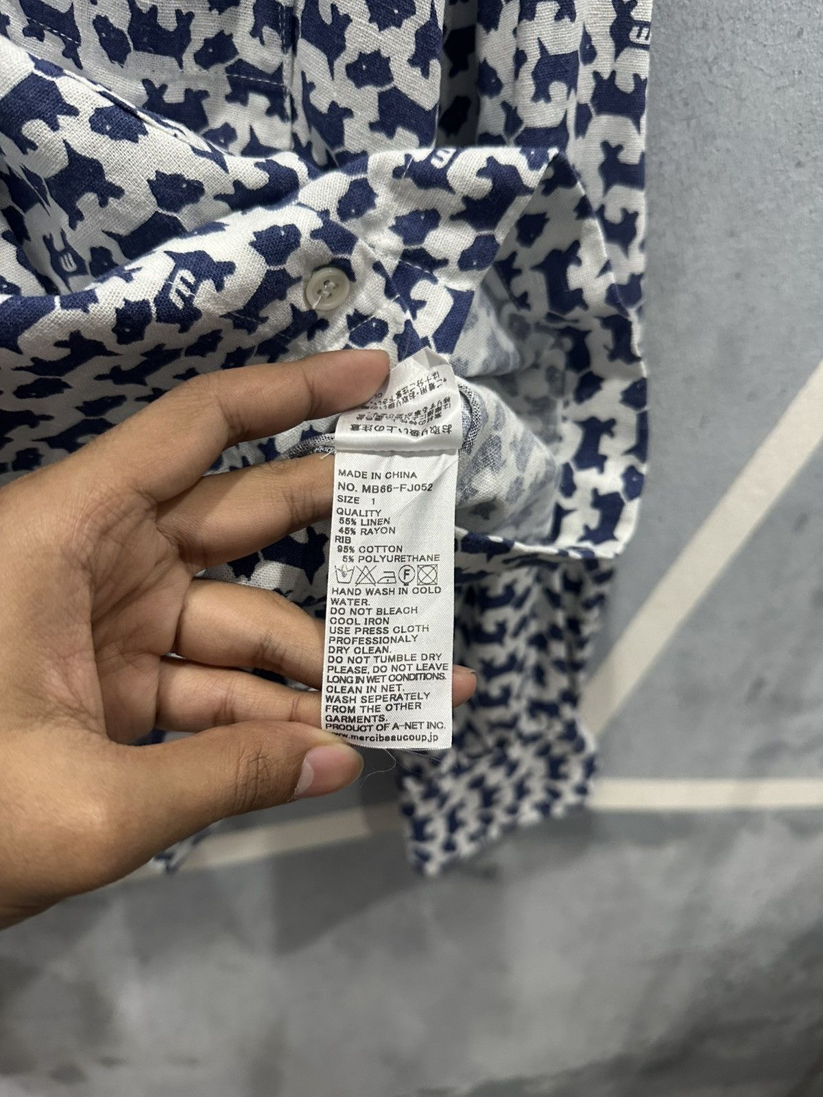 mercibeaucoup Mercibeaucoup Crop Button Ups Shirt Size L / US 10 / IT 46 - 6 Thumbnail