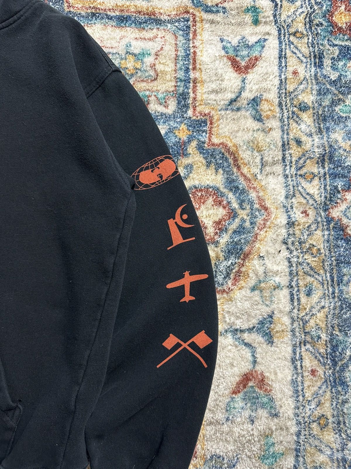 Vintage × Wu-Tang Clan Vintage Wu Wear Logos Hoodie Small Size US S / EU 44-46 / 1 - 5 Thumbnail