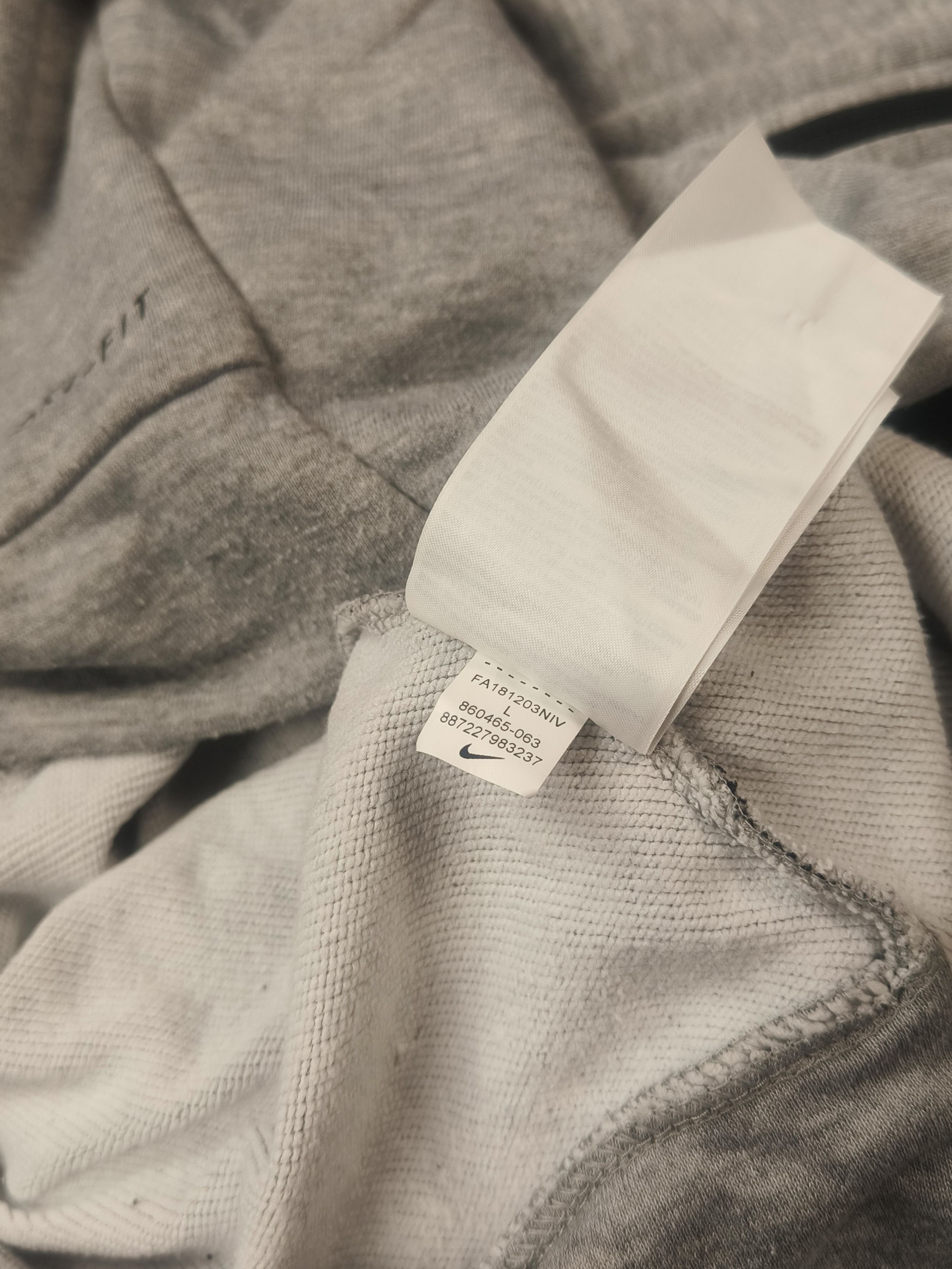 Nike Nike Dri-Fit Full Zip Training Therma-FIT Athletic Hoodie Size US L / EU 52-54 / 3 - 4 Thumbnail