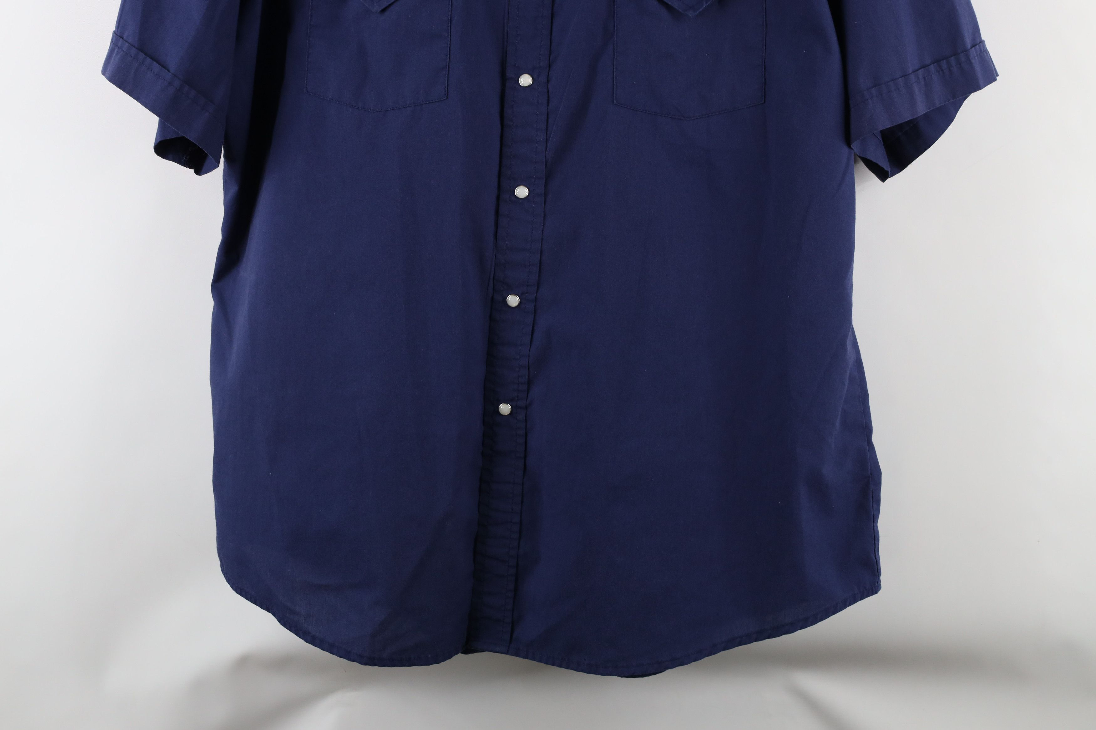 Vintage Vintage 90s Rockabilly Rodeo Short Sleeve Button Shirt Size US L / EU 52-54 / 3 - 3 Thumbnail